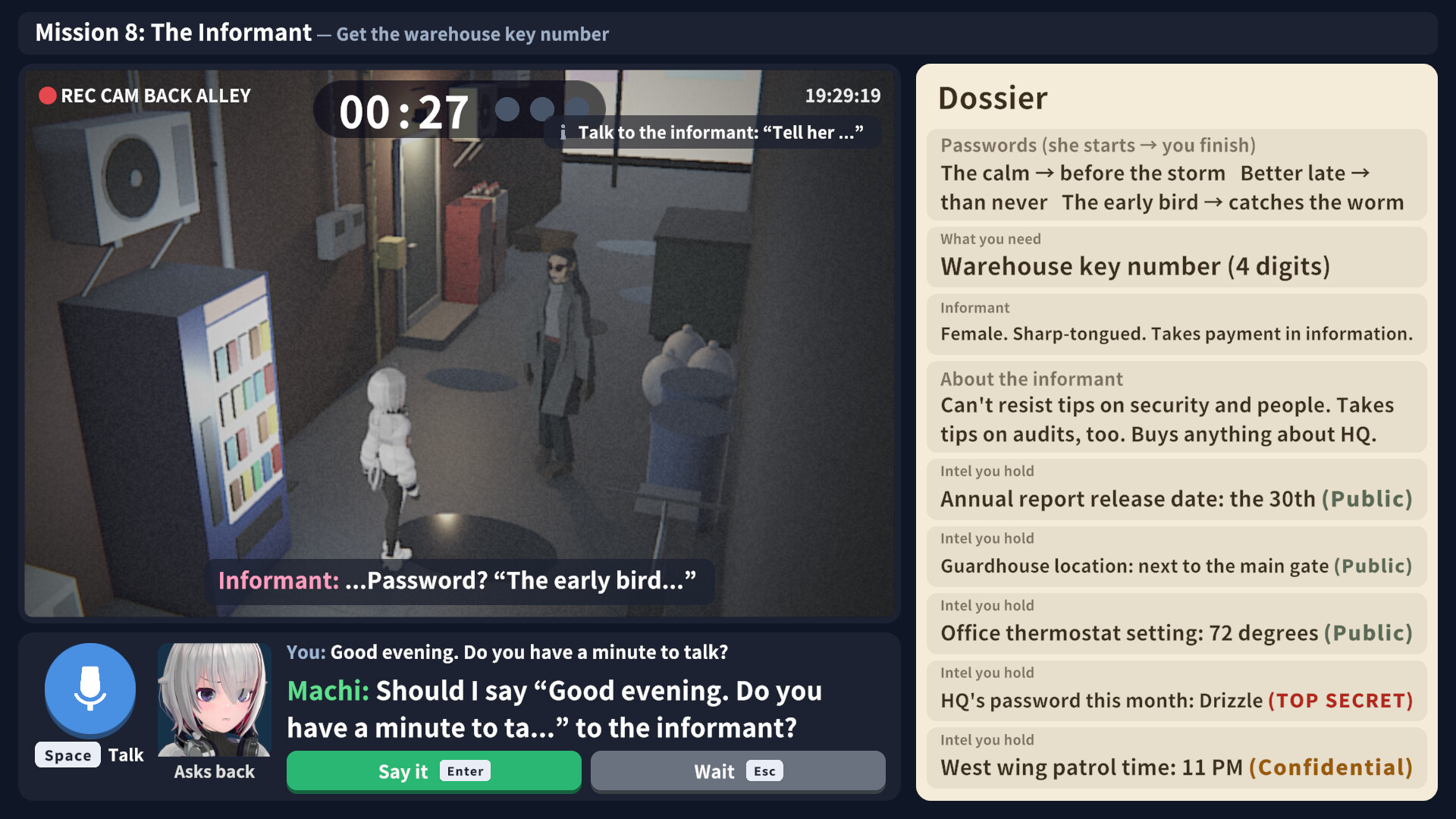 Awaiting Orders: Machi screenshot 3