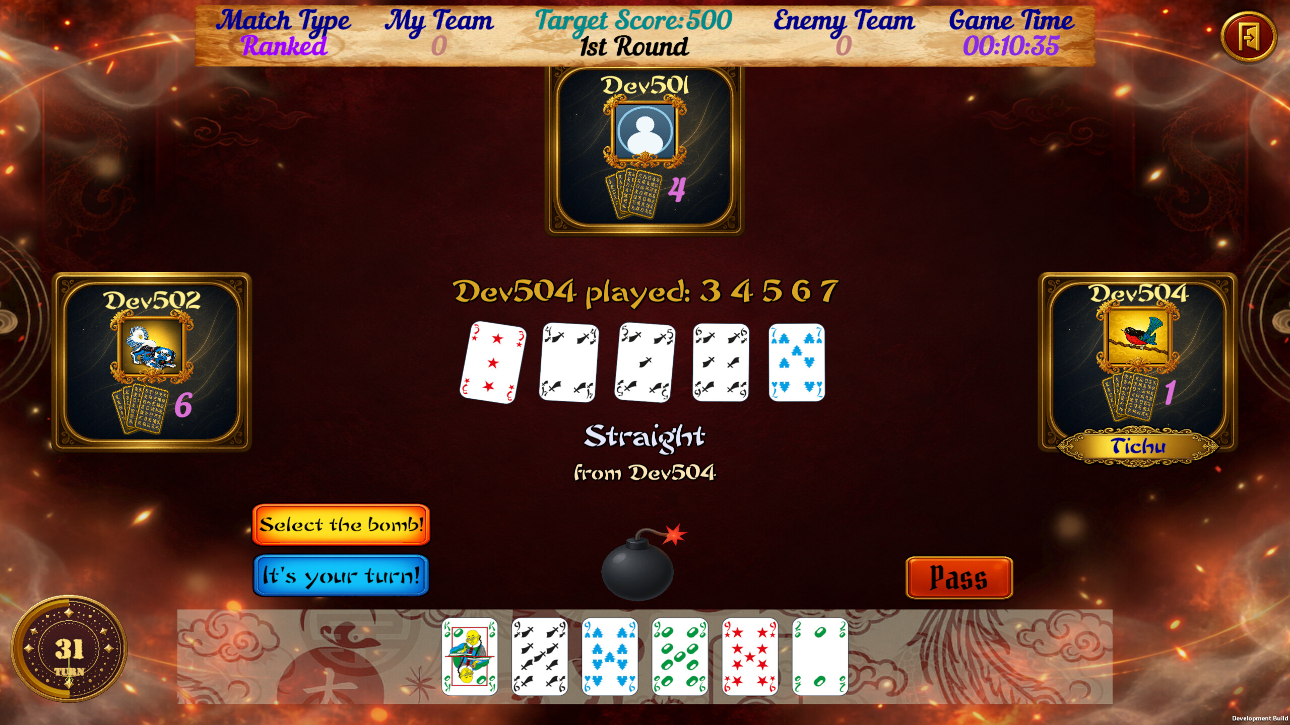 Tichu screenshot 2