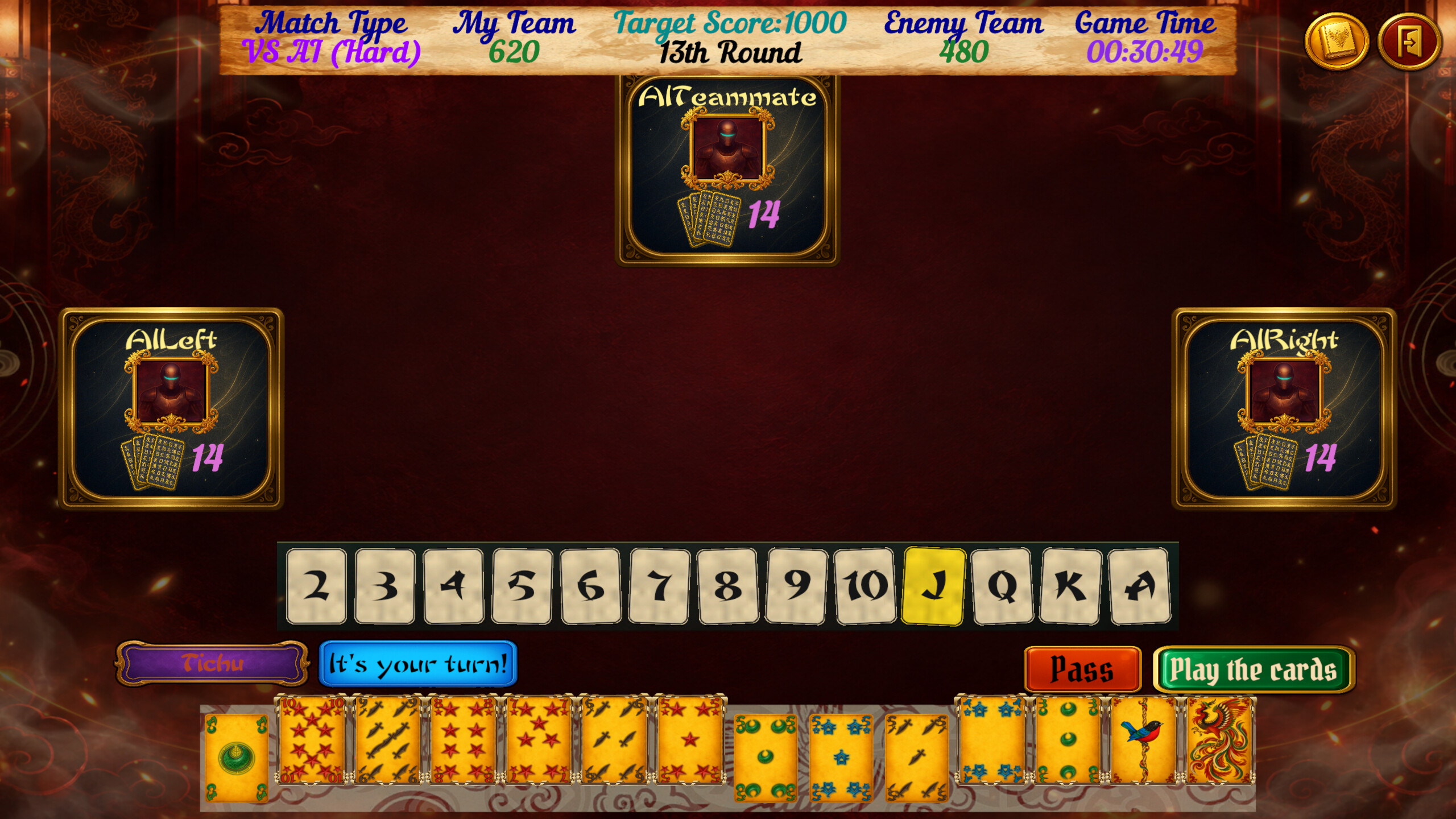 Tichu screenshot 3