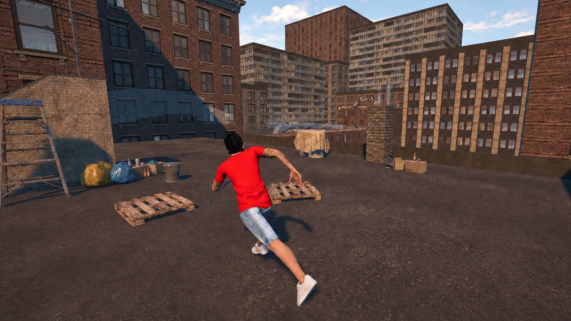 Rooftops Parkour Pro screenshot 4