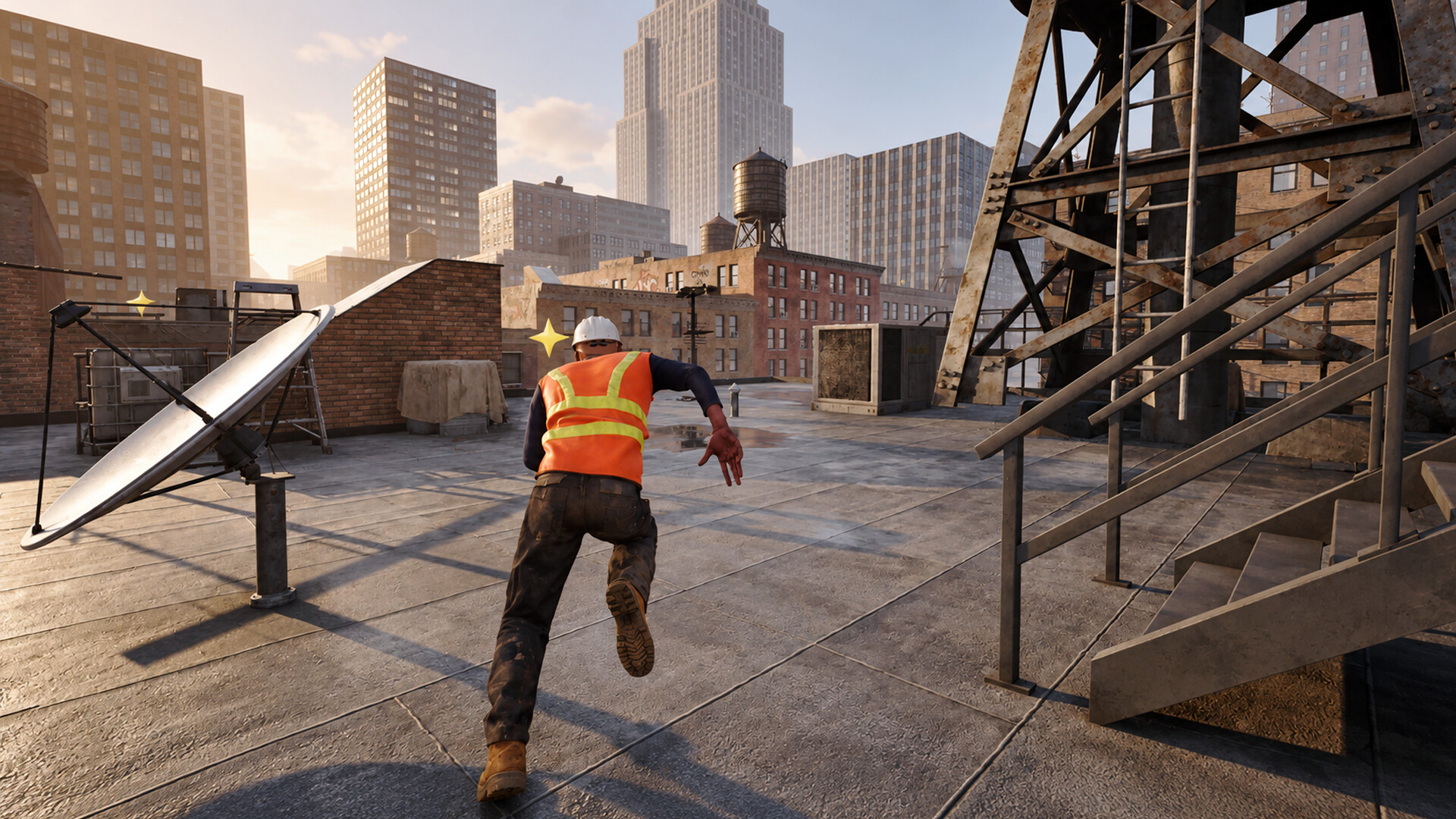 Rooftops Parkour Pro screenshot 4