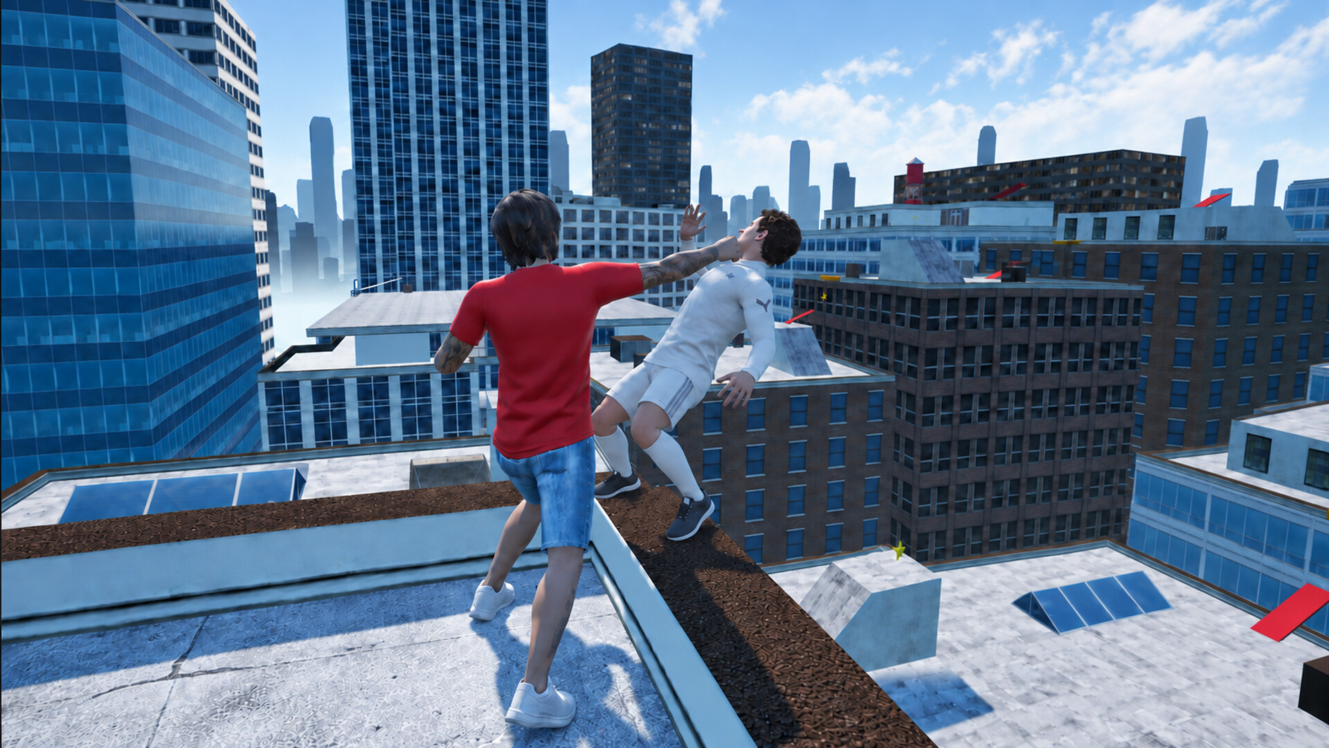 Rooftops Parkour Pro screenshot 1
