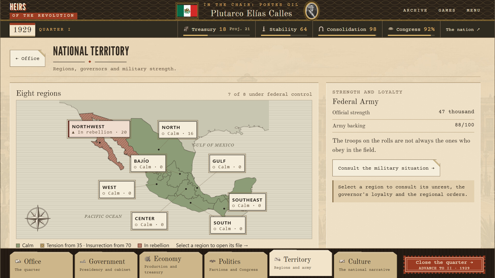 Mexico 1920-1940: Heirs of the Revolution screenshot 5