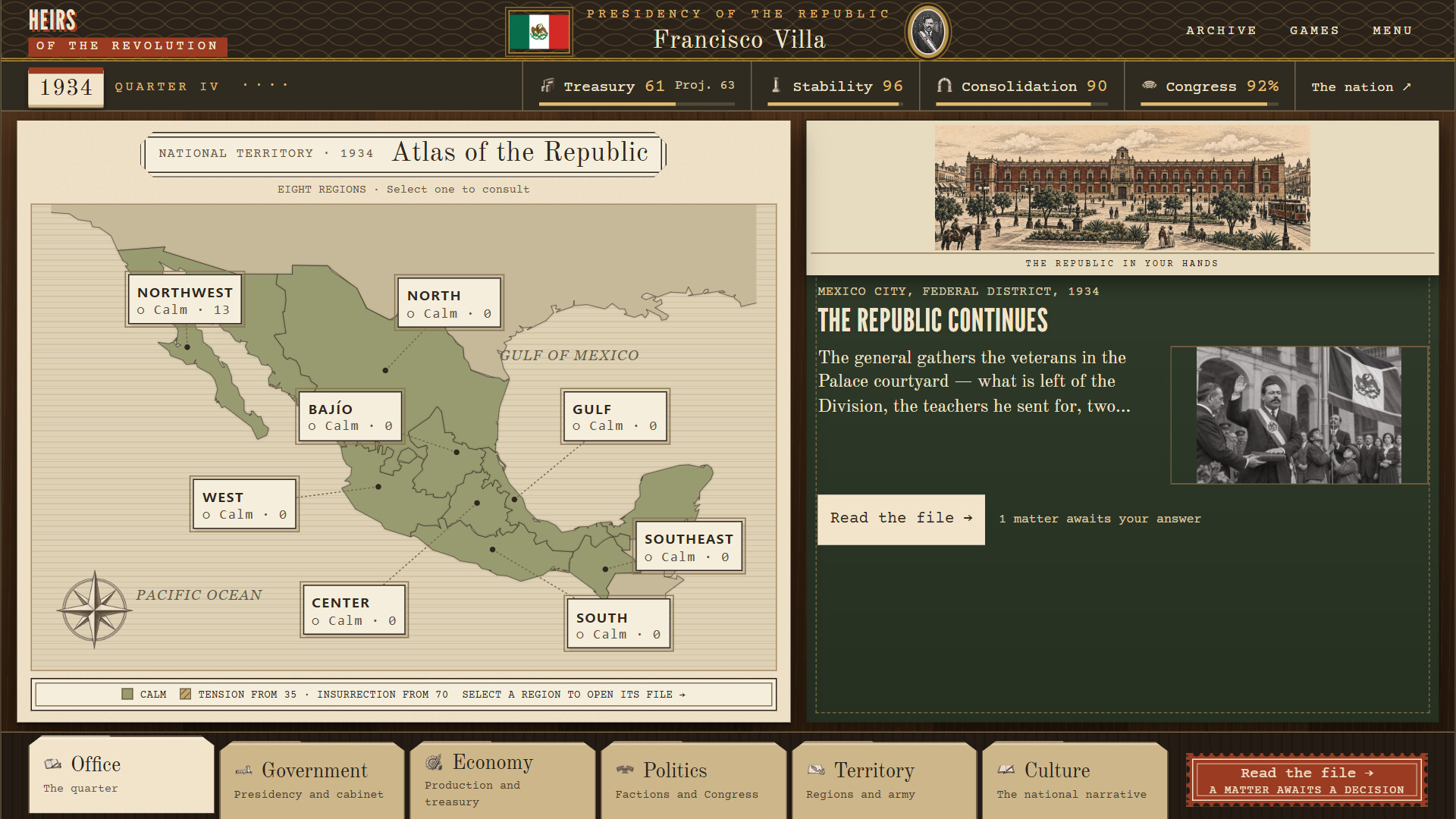 Mexico 1920-1940: Heirs of the Revolution screenshot 3