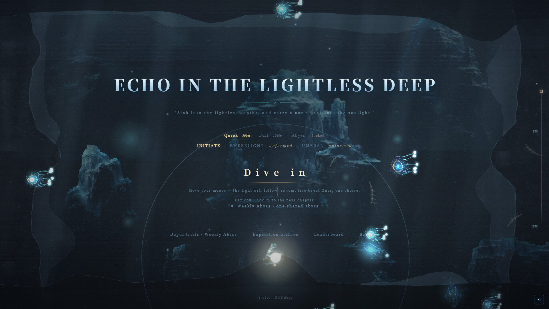 Echo in the Lightless Deep trailer