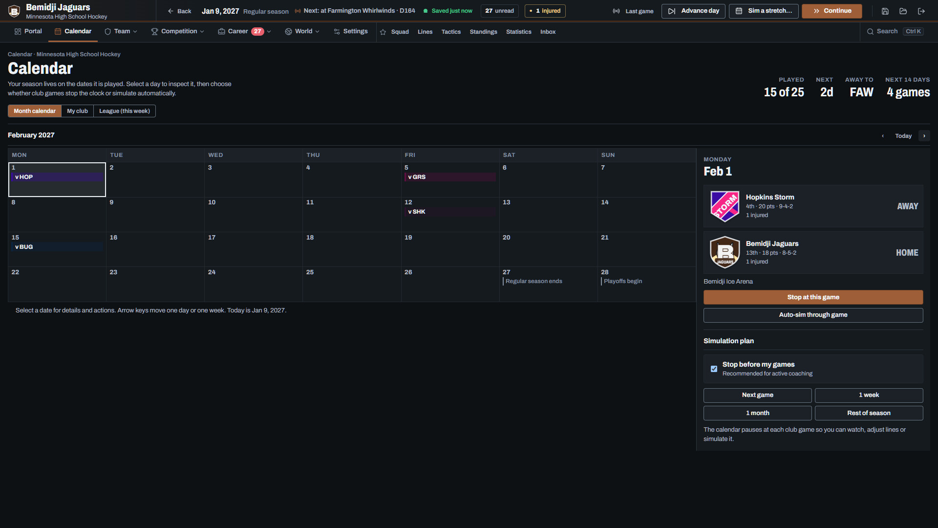 Hockey Coach Dynasty screenshot 3