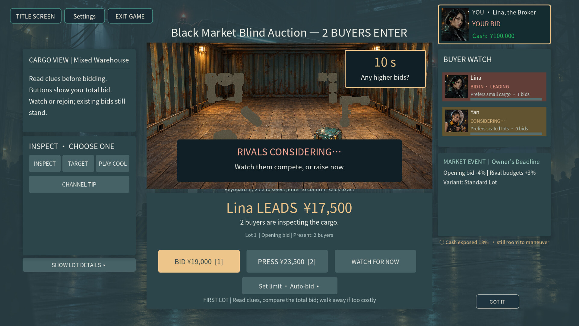 Mystery Cargo: Auction Tycoon trailer