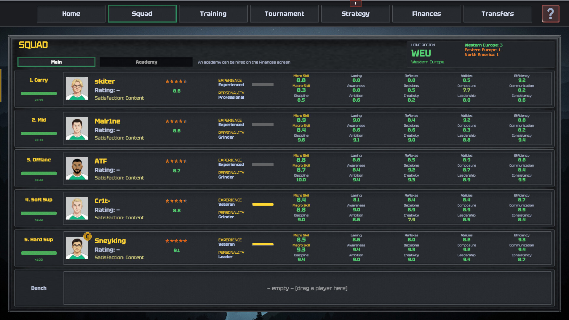 MOBA Manager 2026 screenshot 3