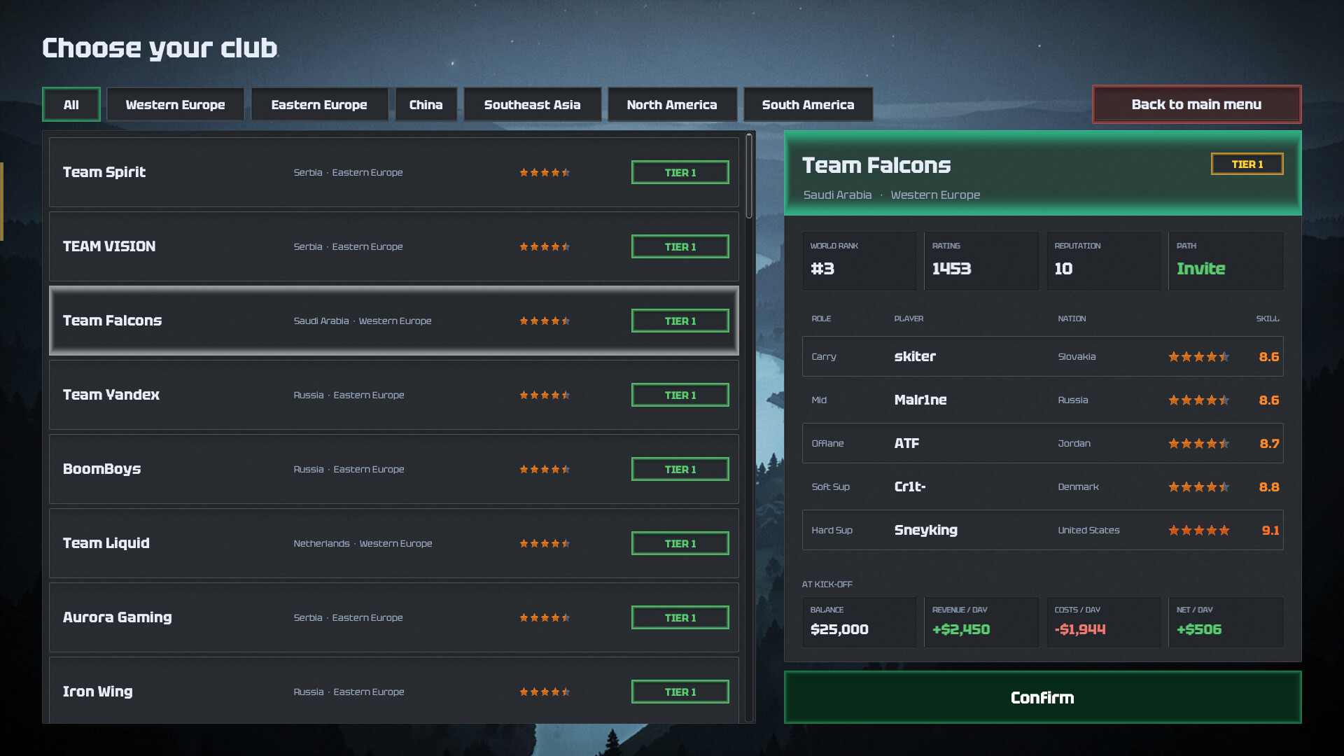 MOBA Manager 2026 screenshot 2