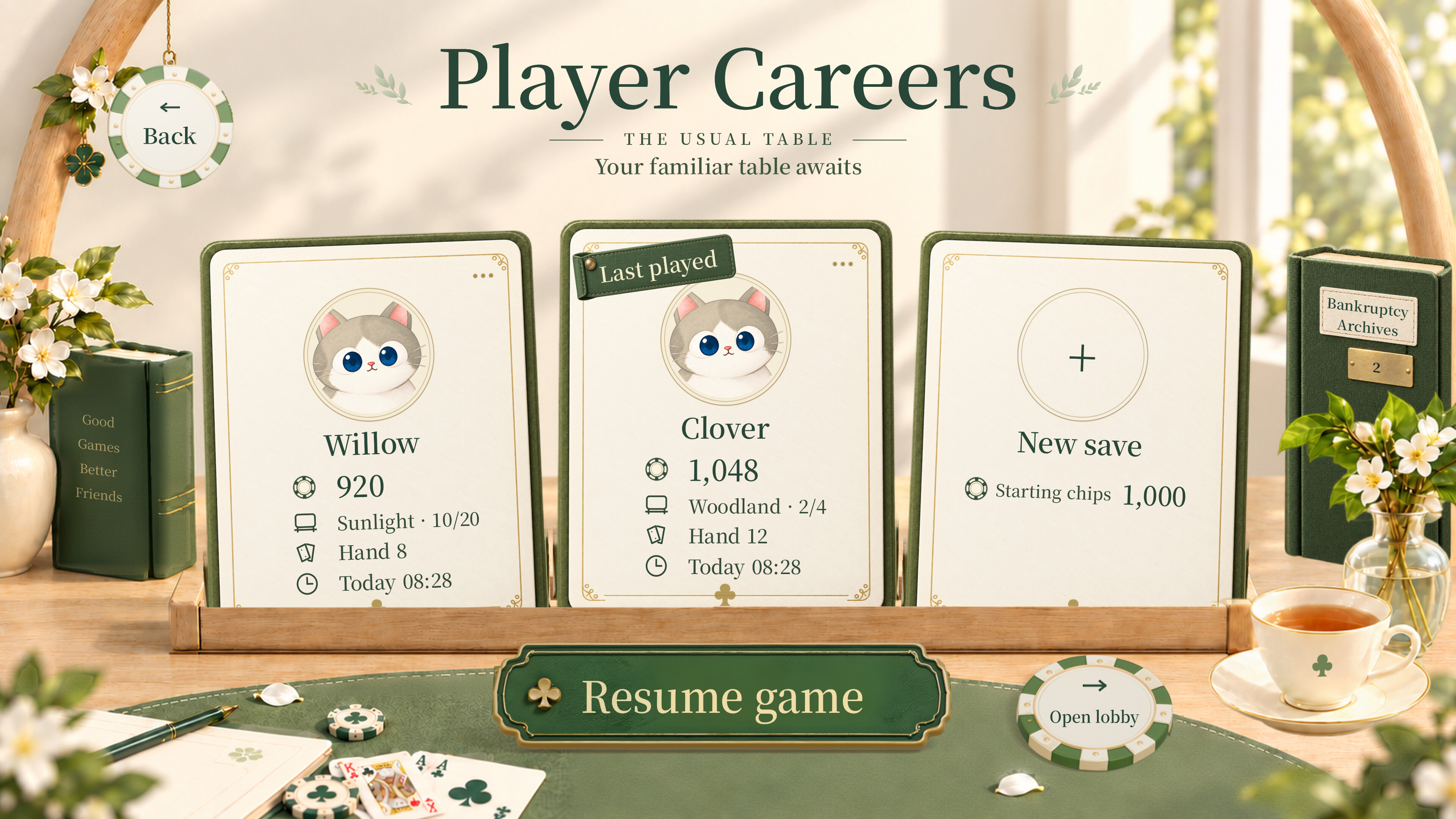 The Usual Table: Texas Hold’em screenshot 2