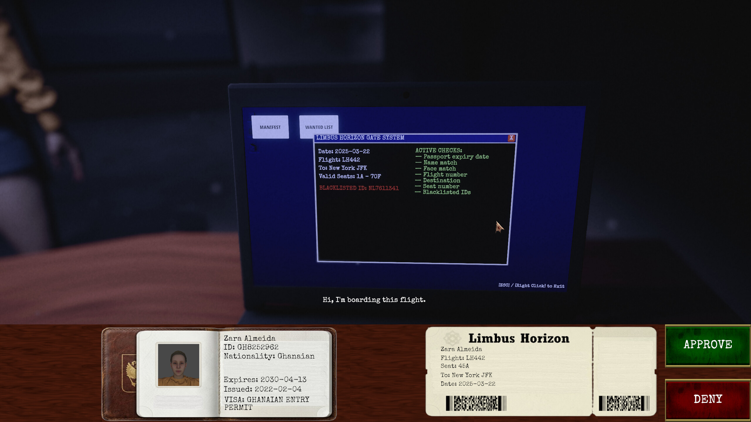 Gate B7 screenshot 2