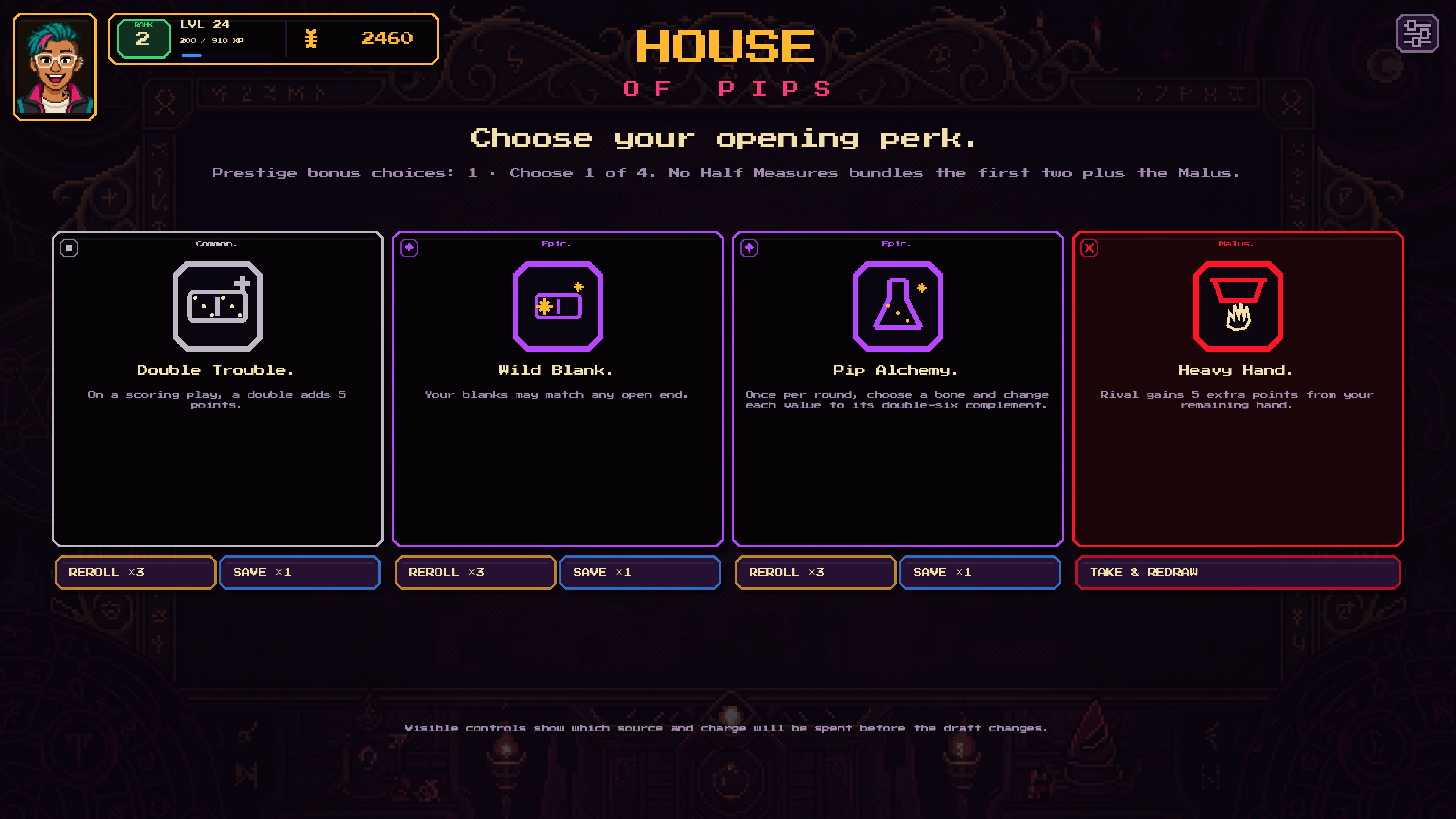 House of Pips: a Domino Roguelike screenshot 3
