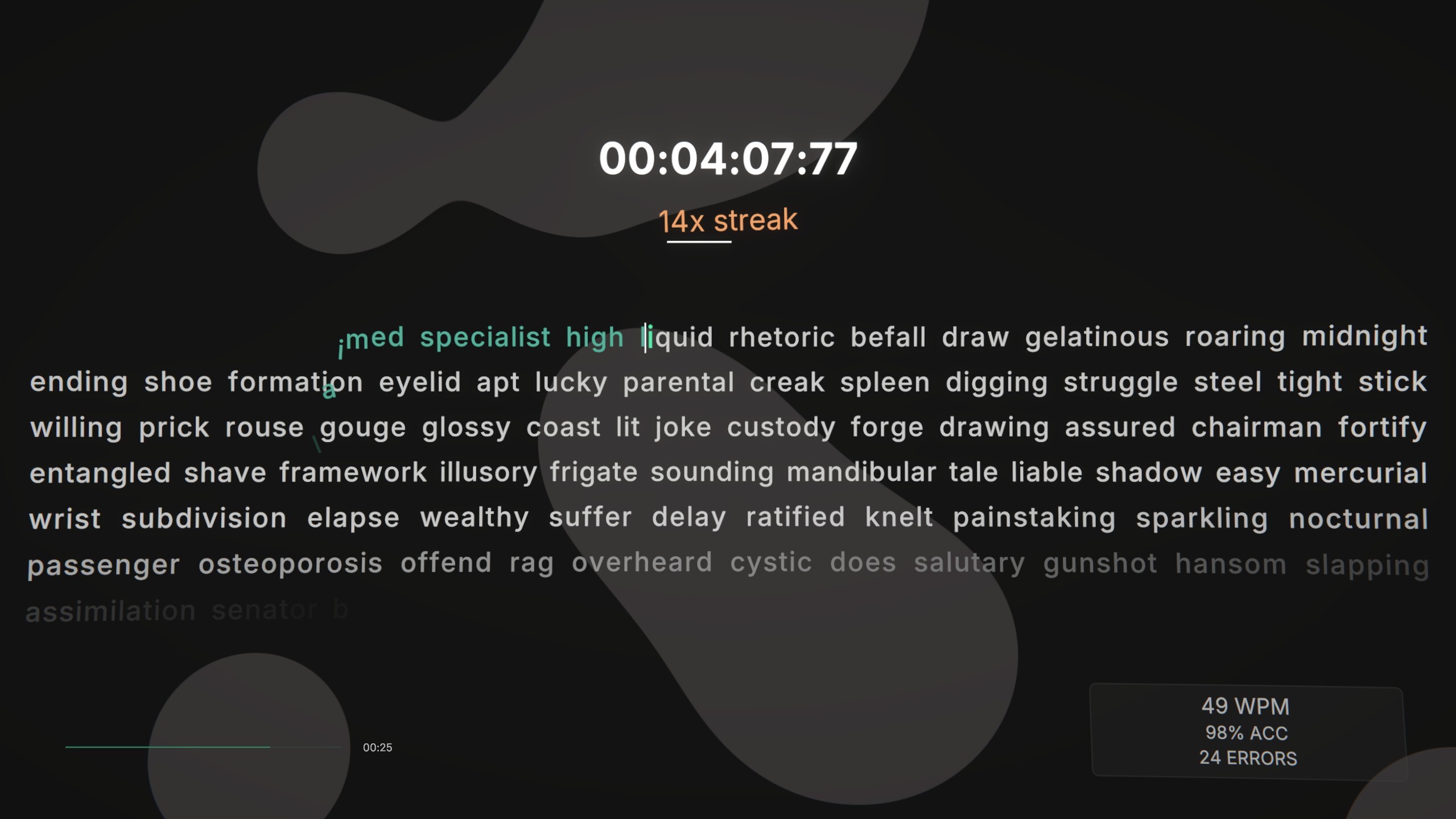 JUST TYPE screenshot 3