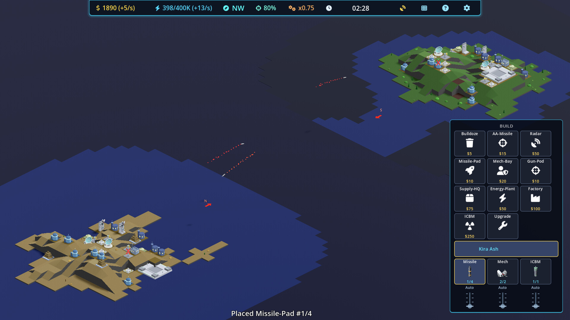 G.D.F. PHALANX: Missile Defense Protocol screenshot 2