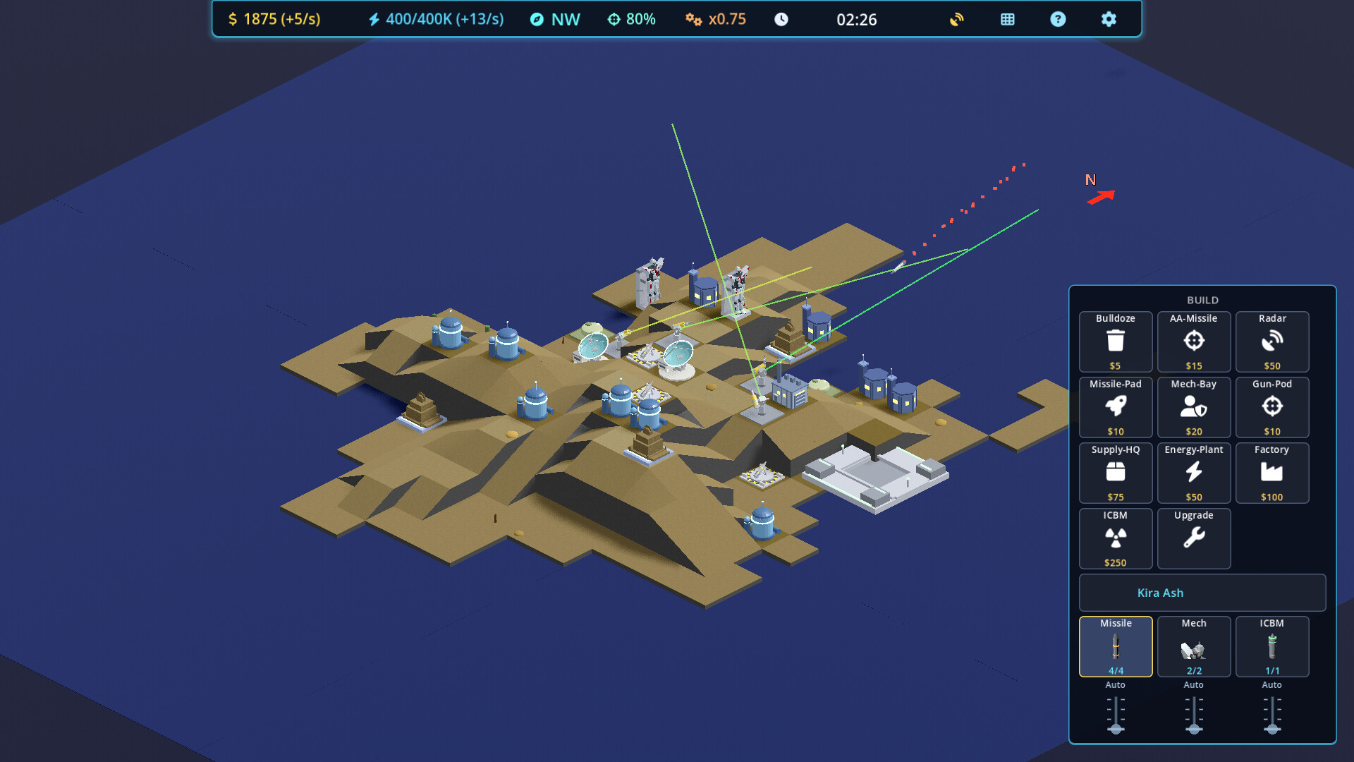 G.D.F. PHALANX: Missile Defense Protocol screenshot 5