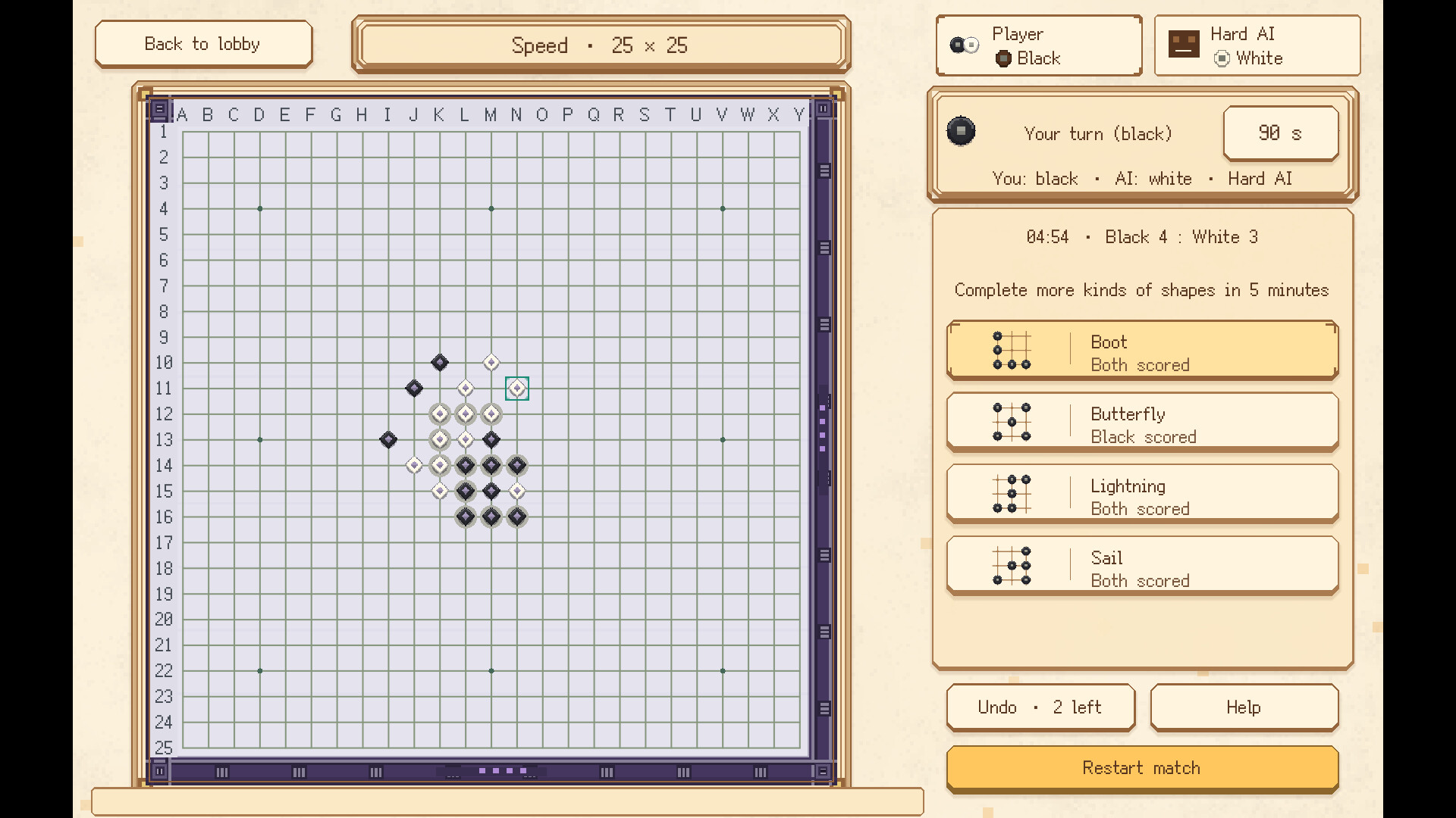 Shape Gomoku screenshot 3
