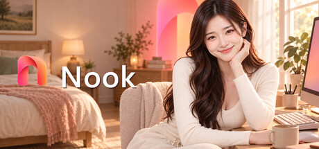 Cover art from Nook : The World’s First Real-Time, Real-Human Confidant