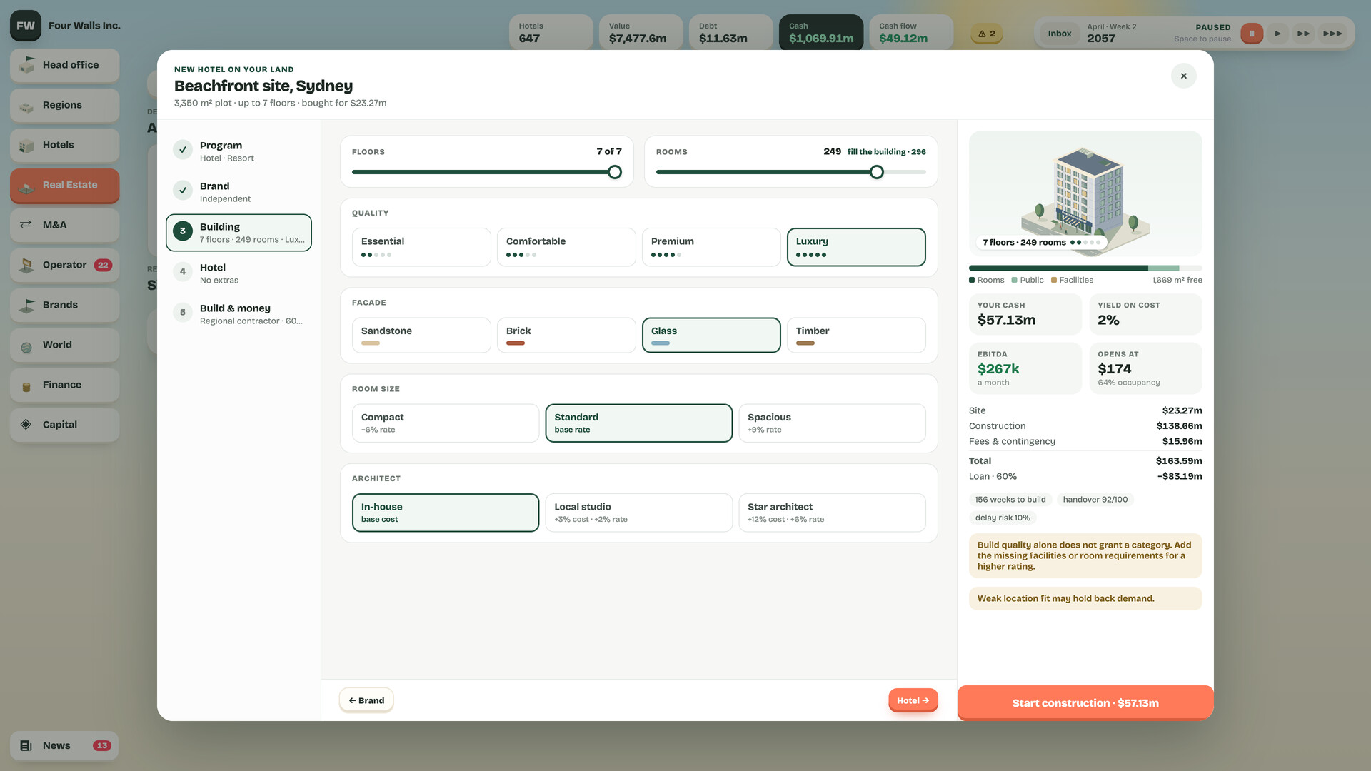 Four Walls Inc. screenshot 4