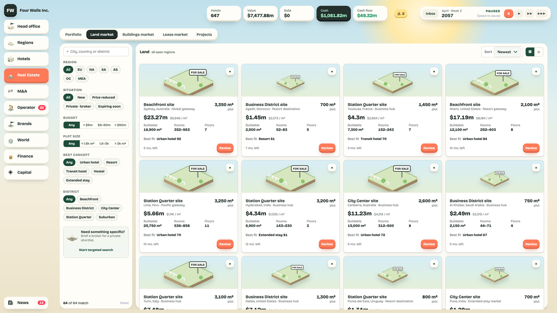 Four Walls Inc. screenshot 5