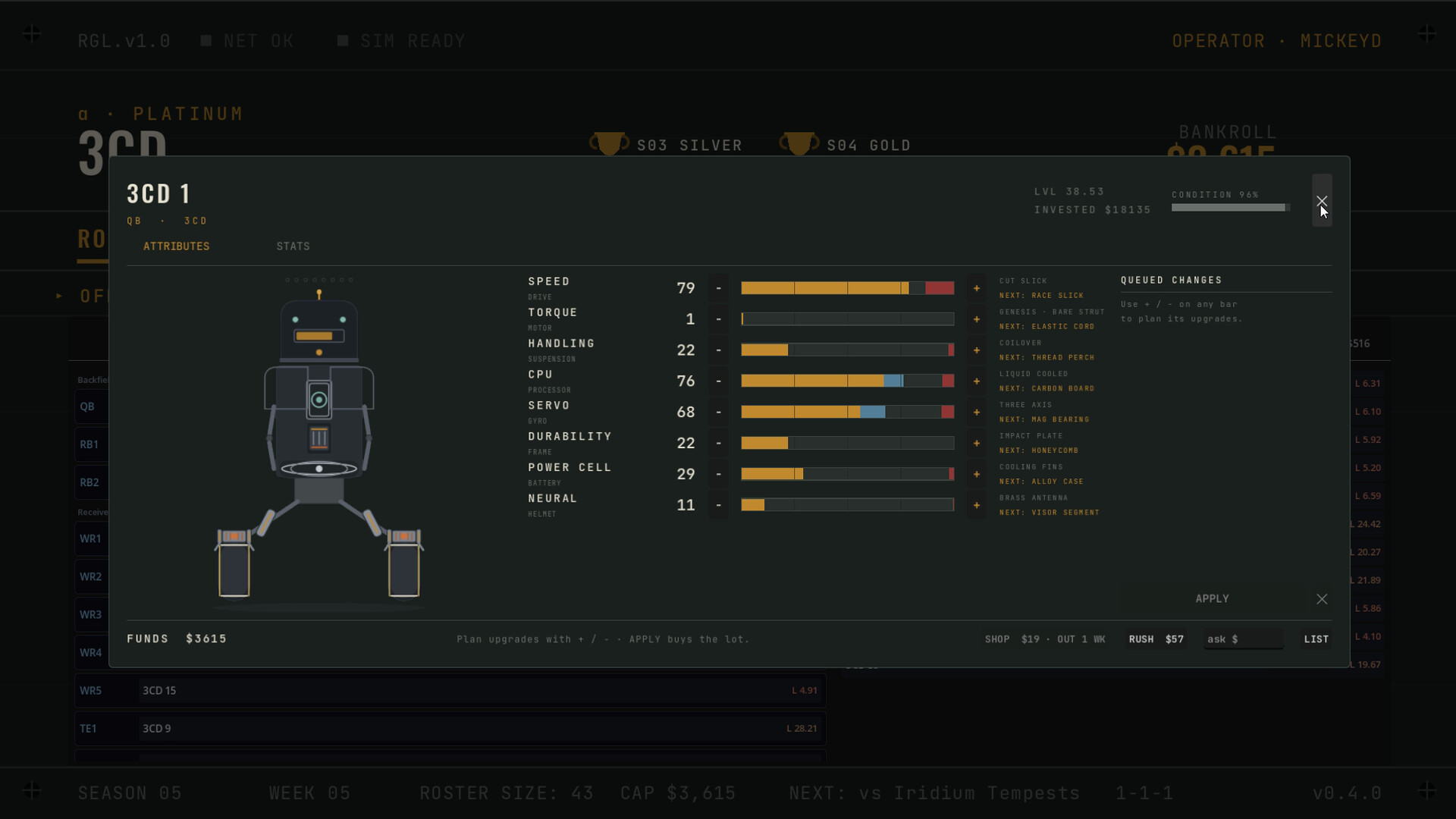 Robot Gridiron screenshot 2