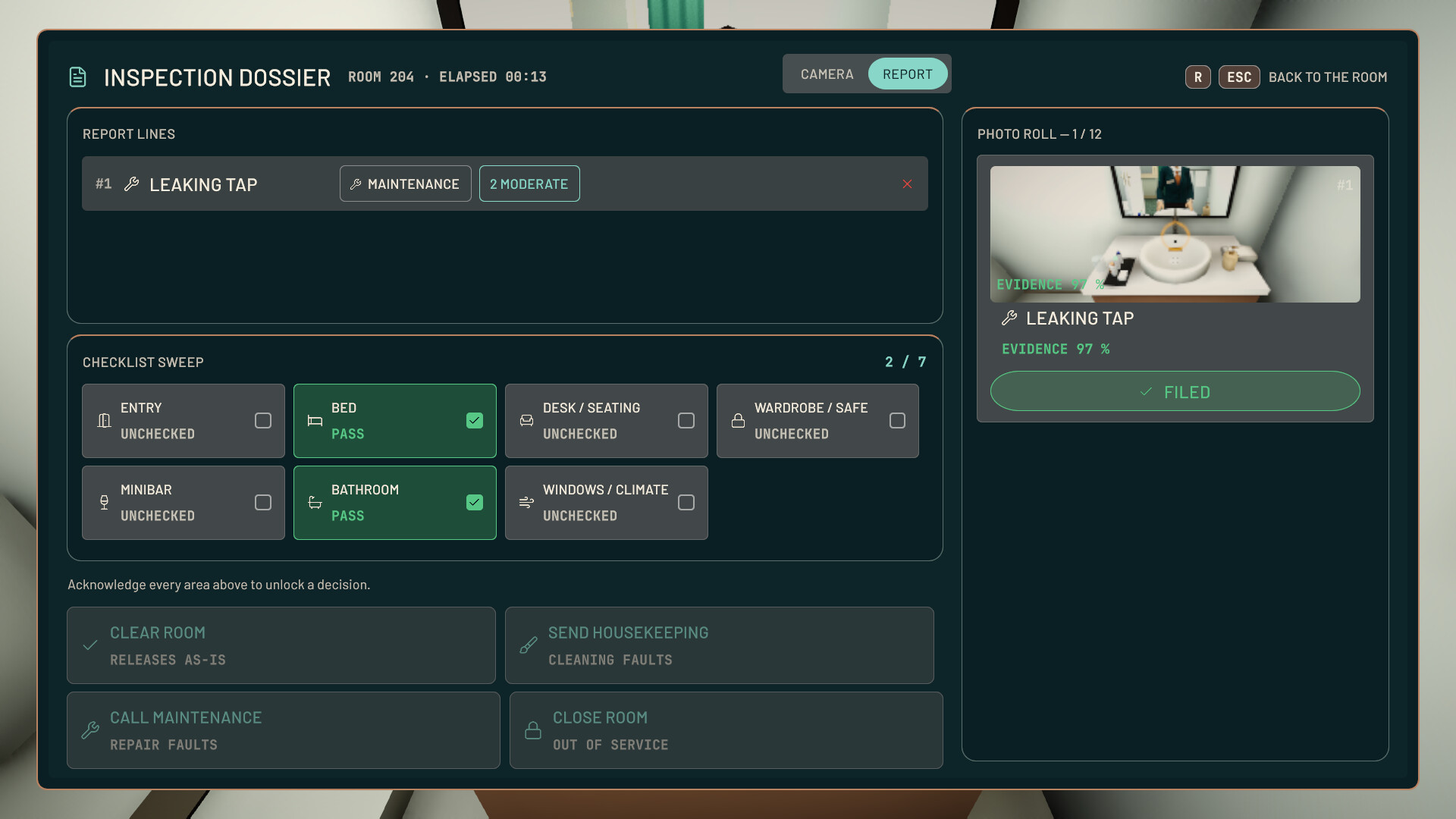 Vacancy: Hotel Inspection Simulator screenshot 2