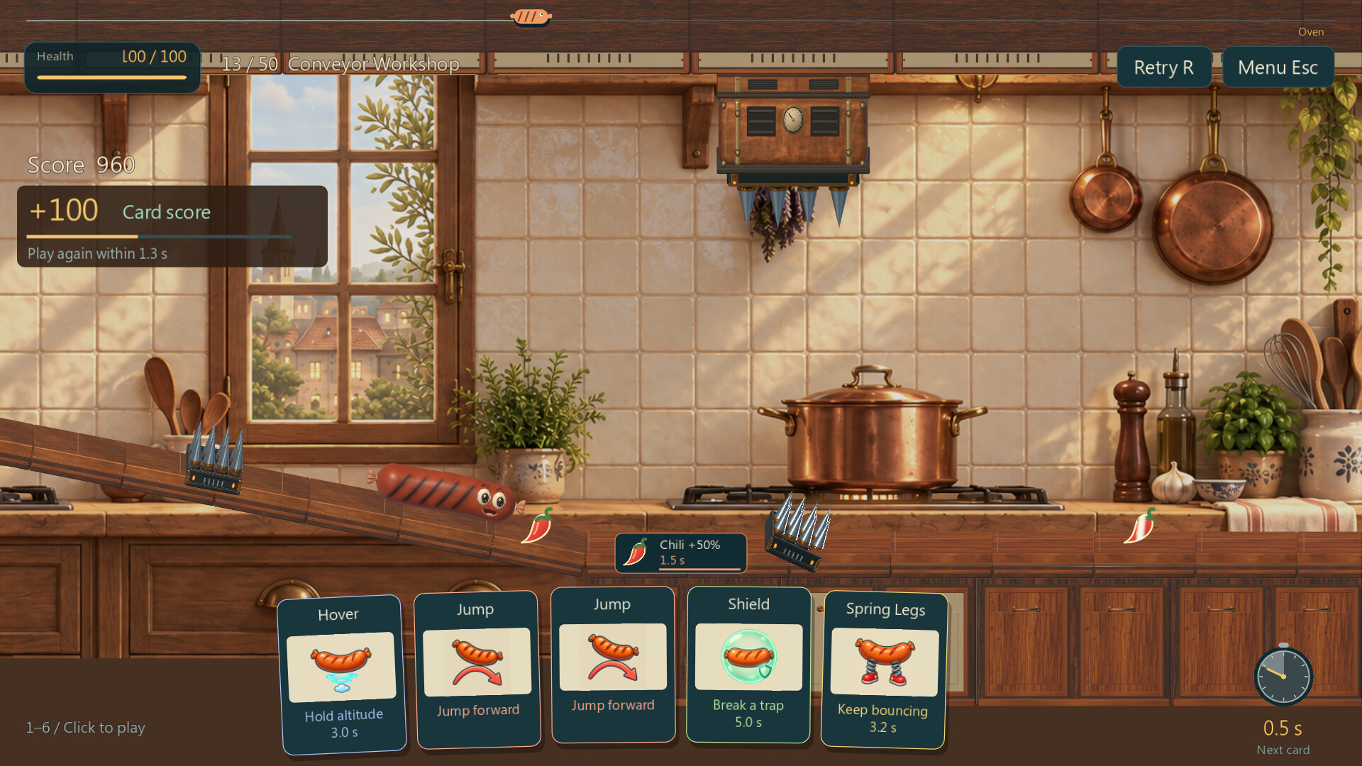 Sausage Adventure screenshot 3
