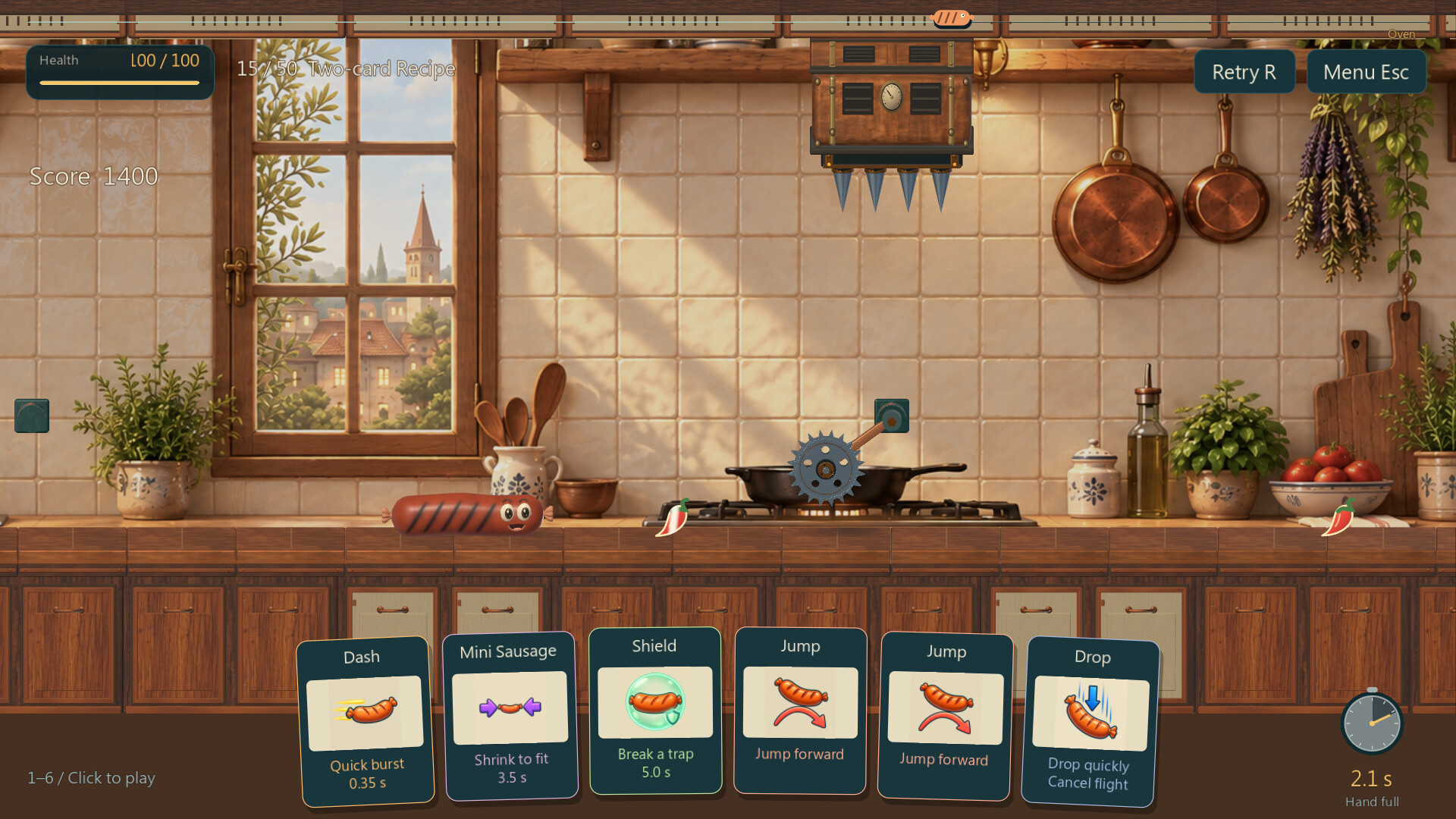 Sausage Adventure screenshot 4