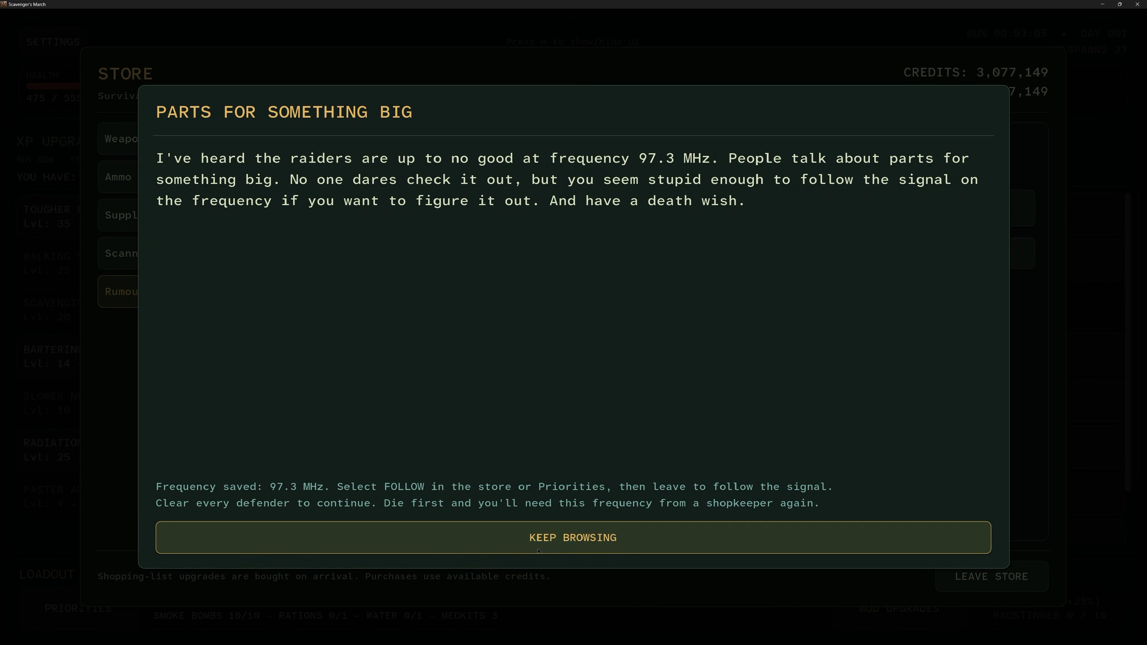 Scavenger's March screenshot 3