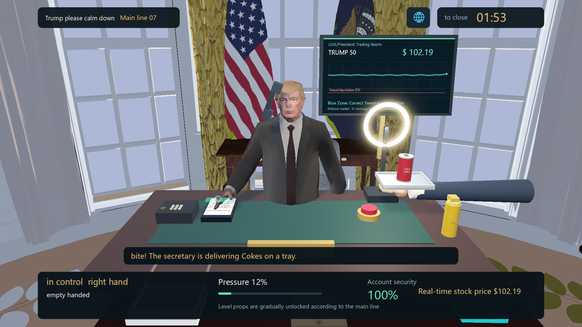 Trump please calm down trailer