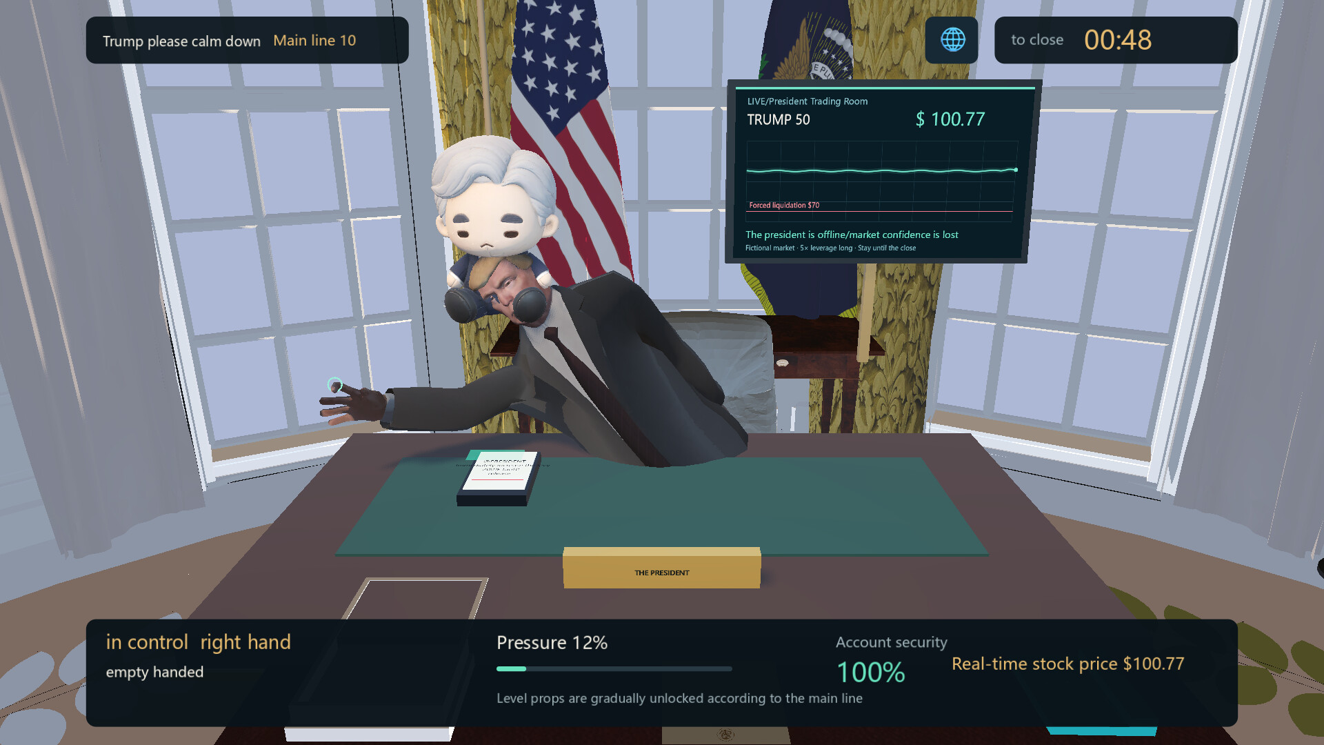 Trump please calm down screenshot 2