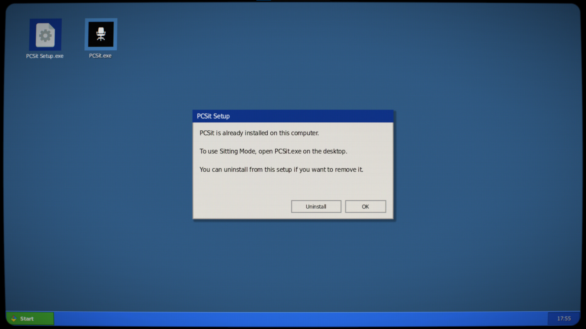 Computer Sitting Simulator screenshot 5