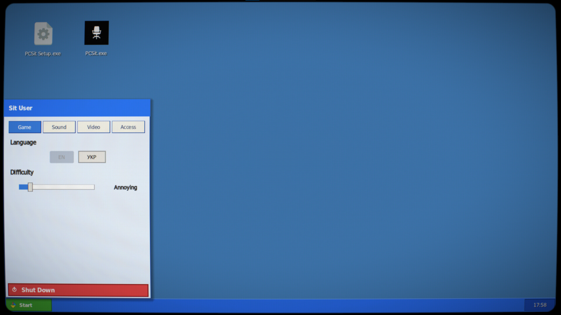 Computer Sitting Simulator screenshot 2
