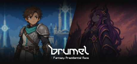 Cover art from Brumel: Fantasy Presidential Race
