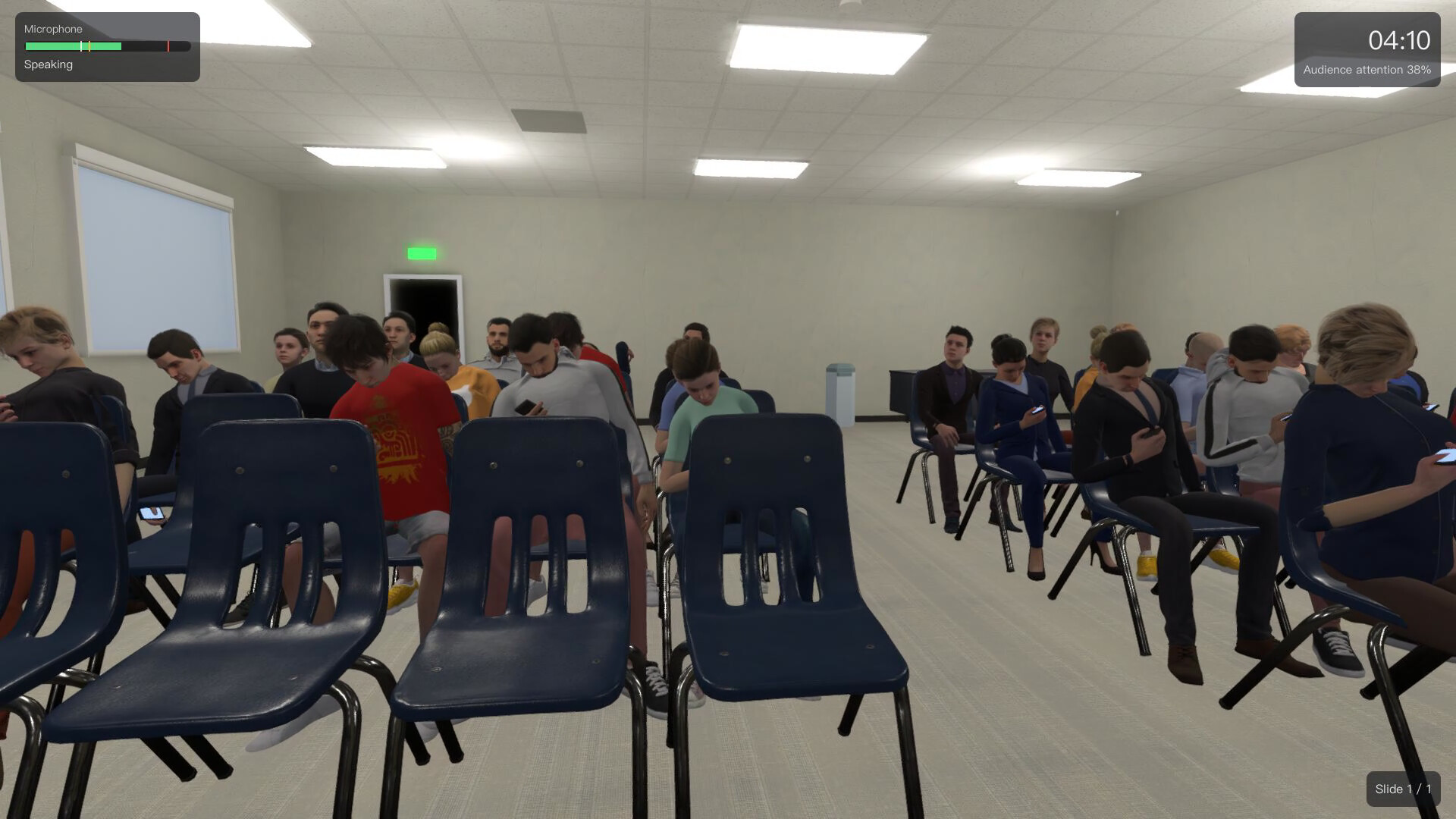 Present Good: A Public Speaking Simulator screenshot 1