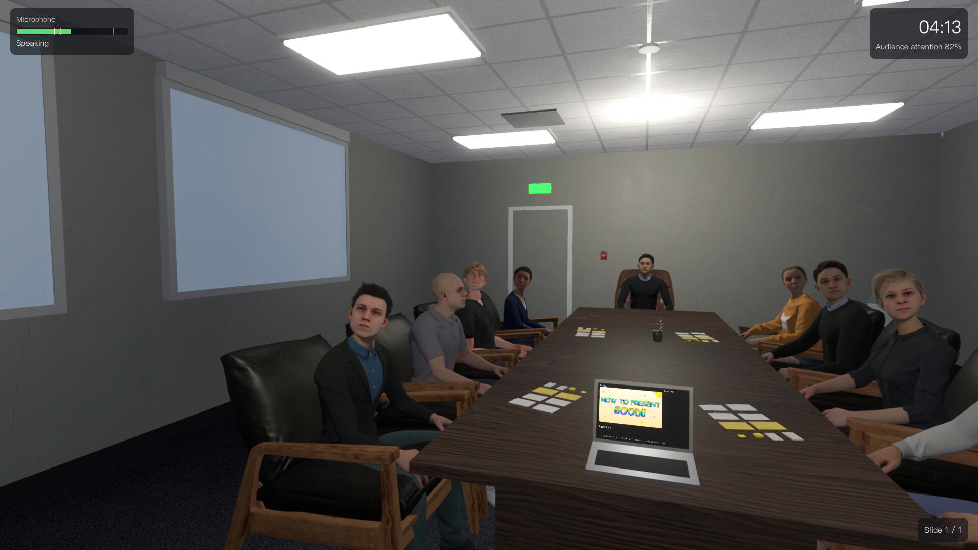 Present Good: A Public Speaking Simulator screenshot 5