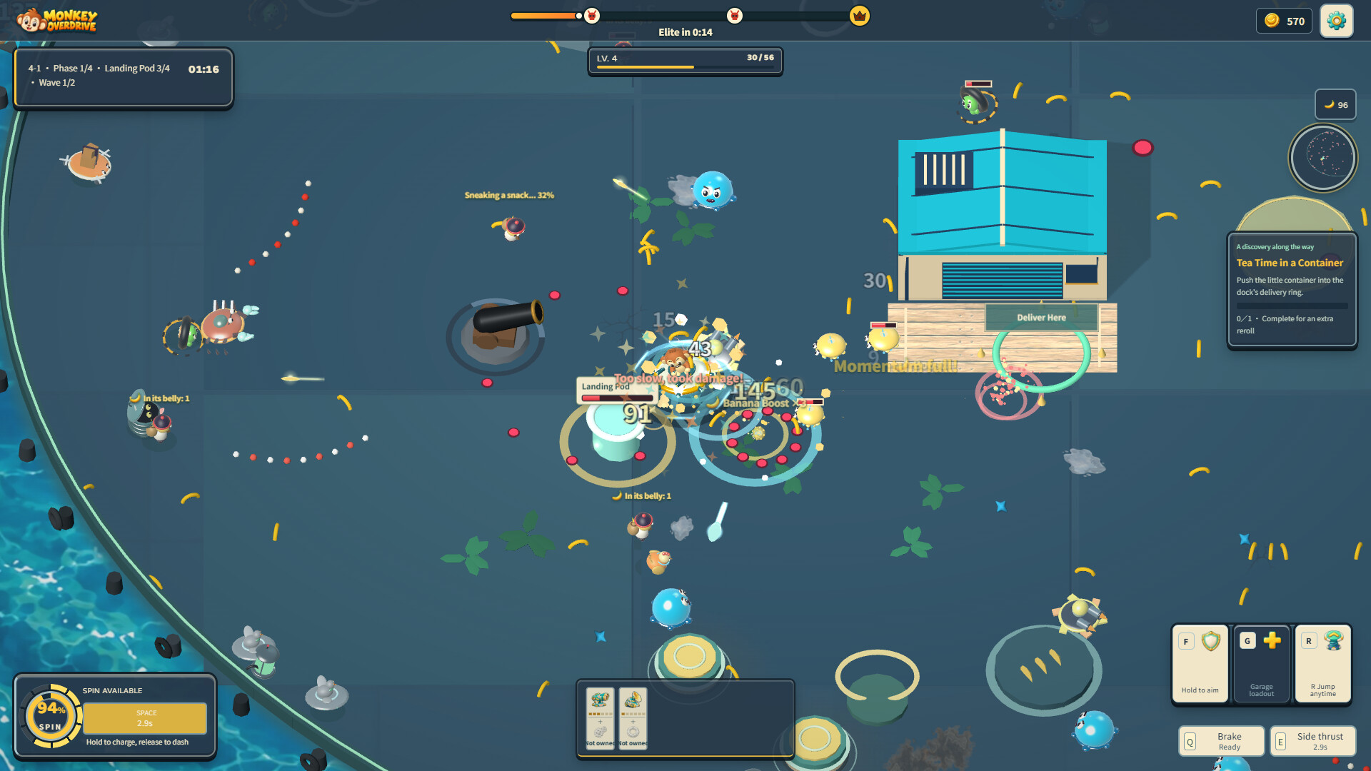 Monkey Overdrive screenshot 2