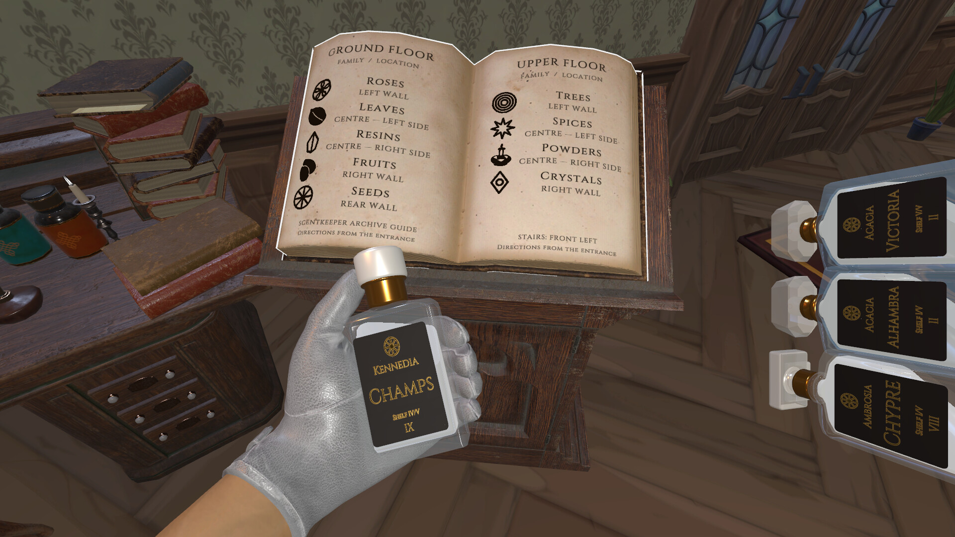 Scentkeeper: Tidy Up the Perfume Archive! screenshot 4