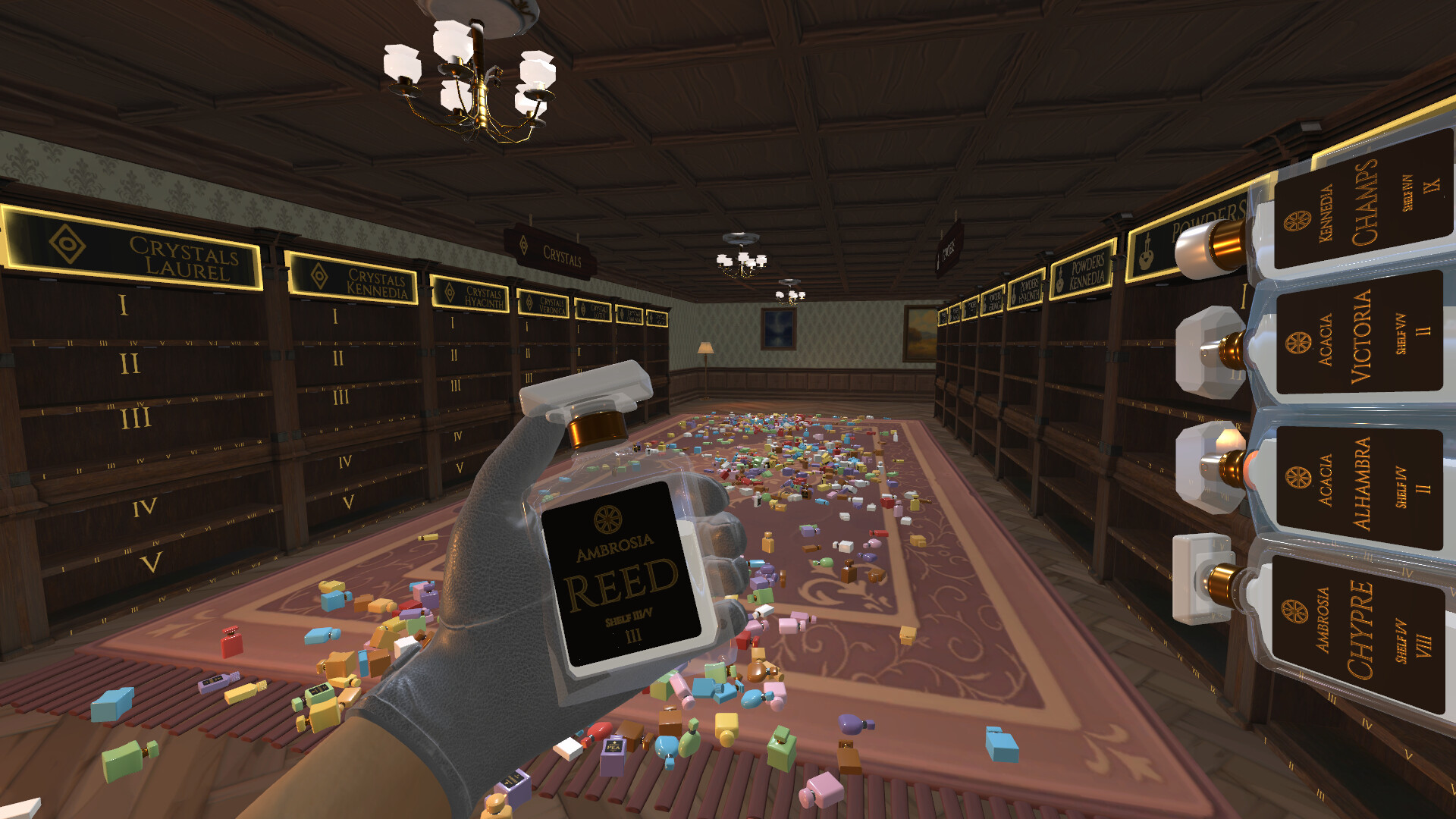 Scentkeeper: Tidy Up the Perfume Archive! screenshot 3