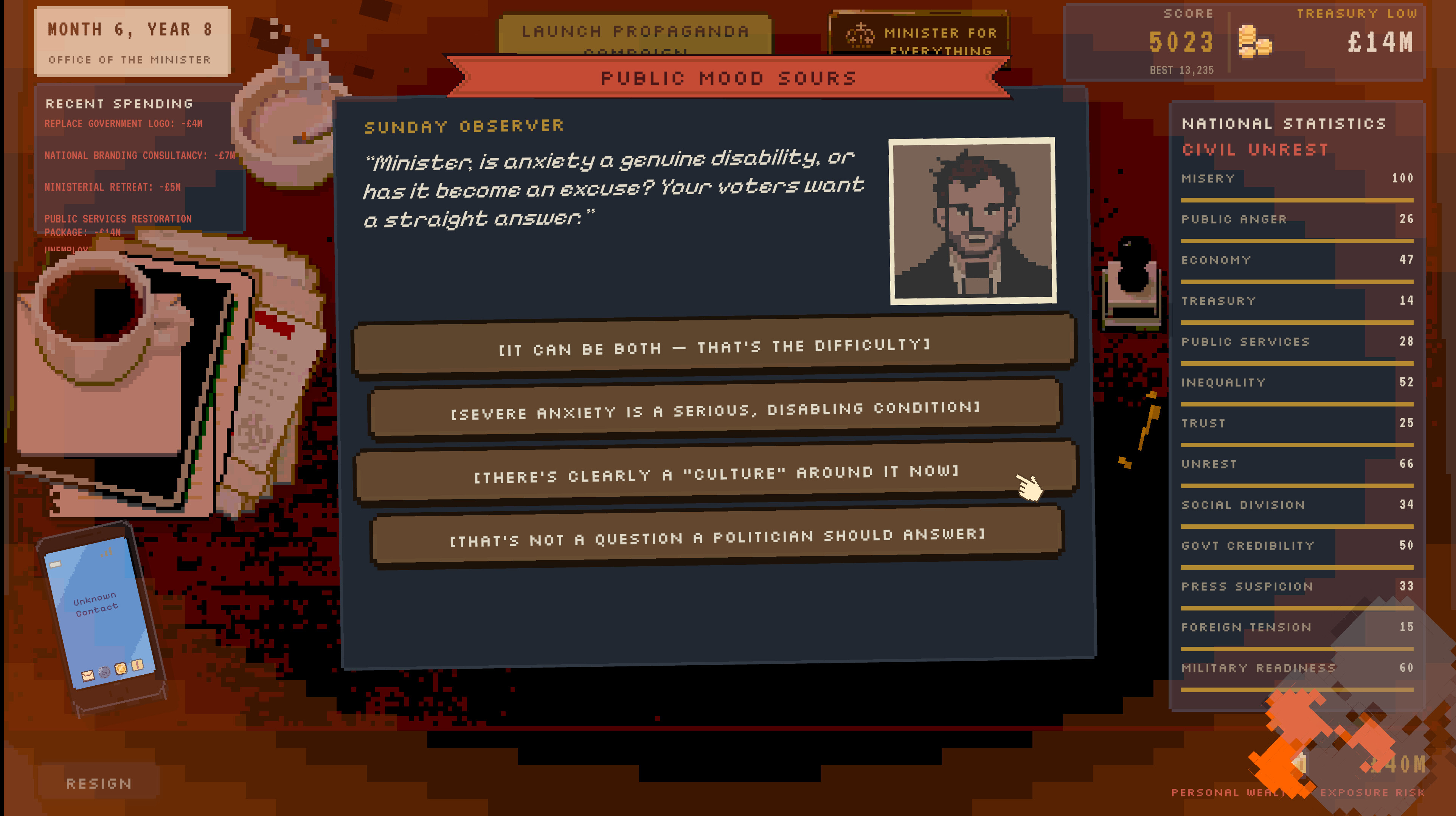 Ministry of Misery screenshot 5
