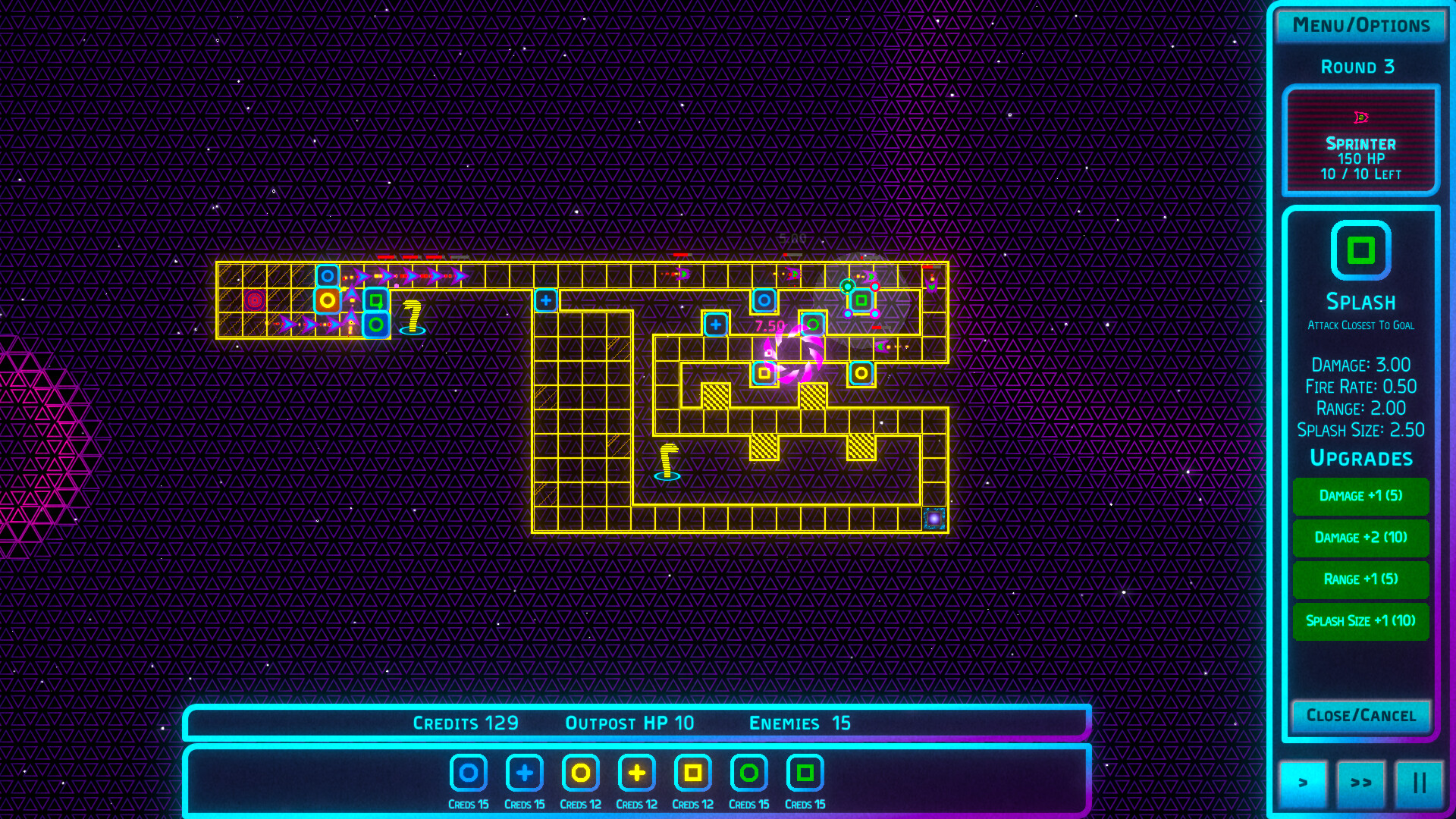 Neon Spectrum TD trailer