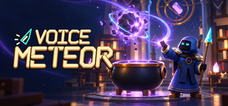 Cover art from VOICE METEOR (Battle with Original Magic Born from Your Voice)
