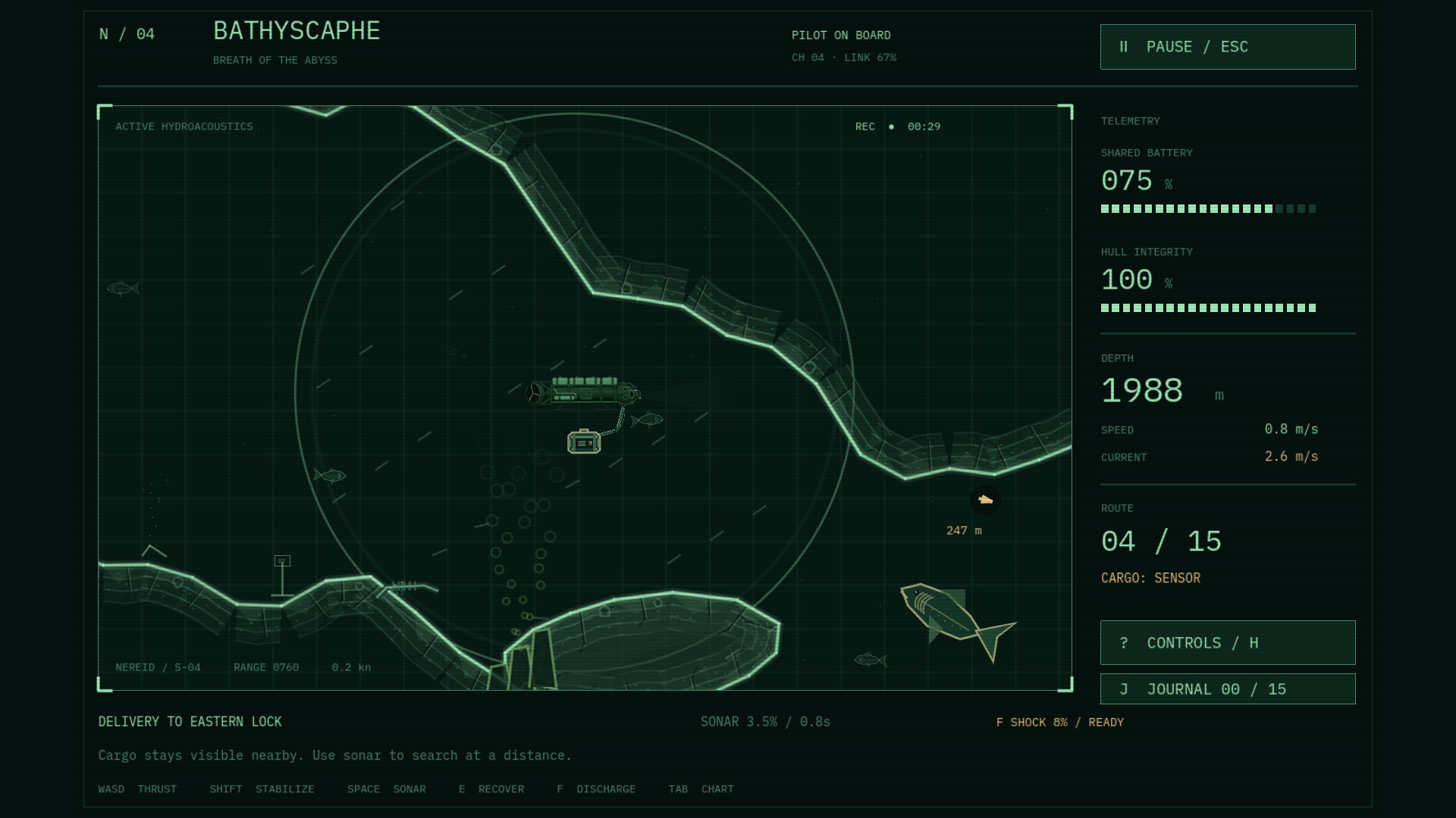 Bathyscaphe screenshot 2