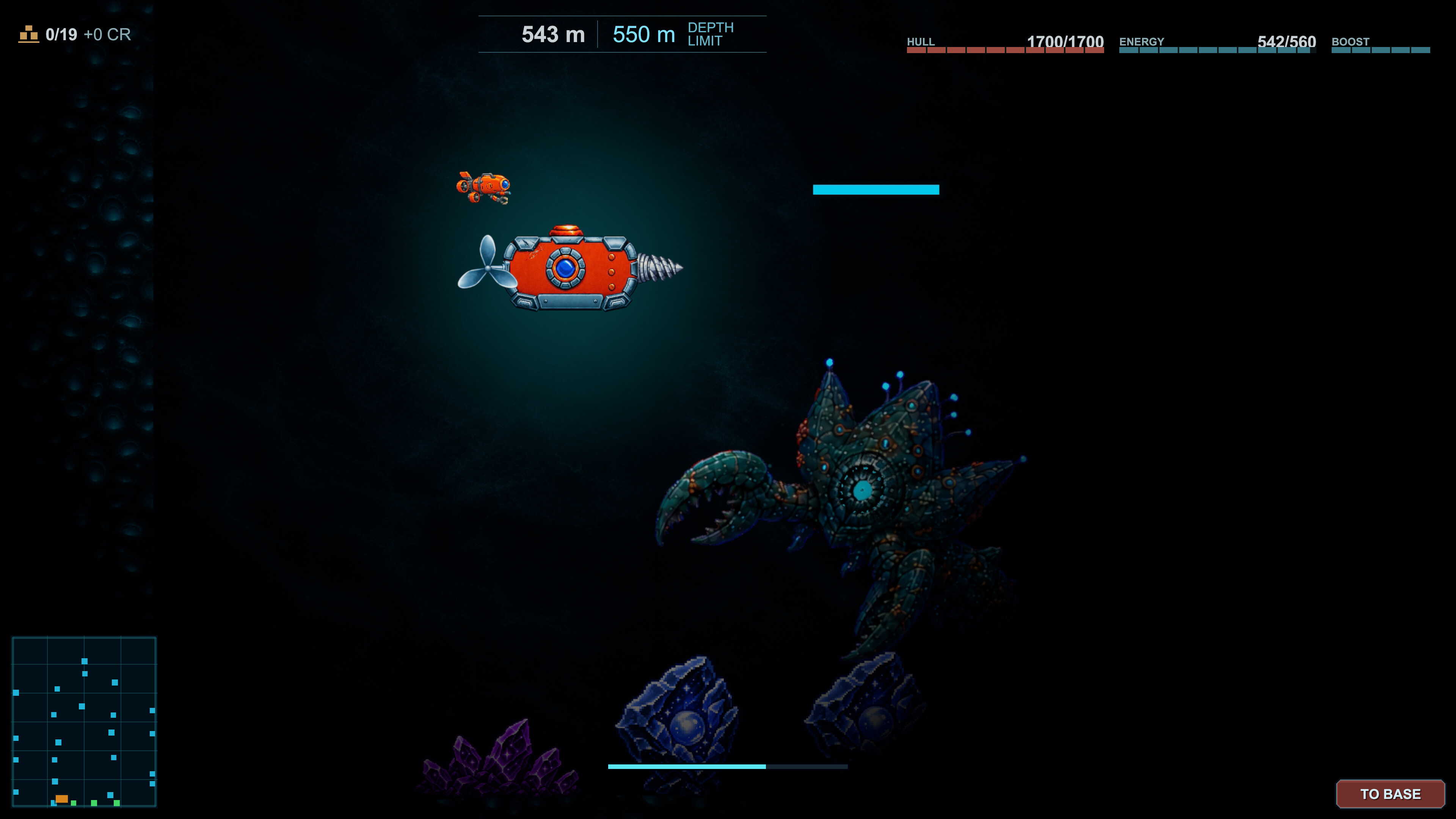 Abyss Driller: An Incremental Mining Game screenshot 5