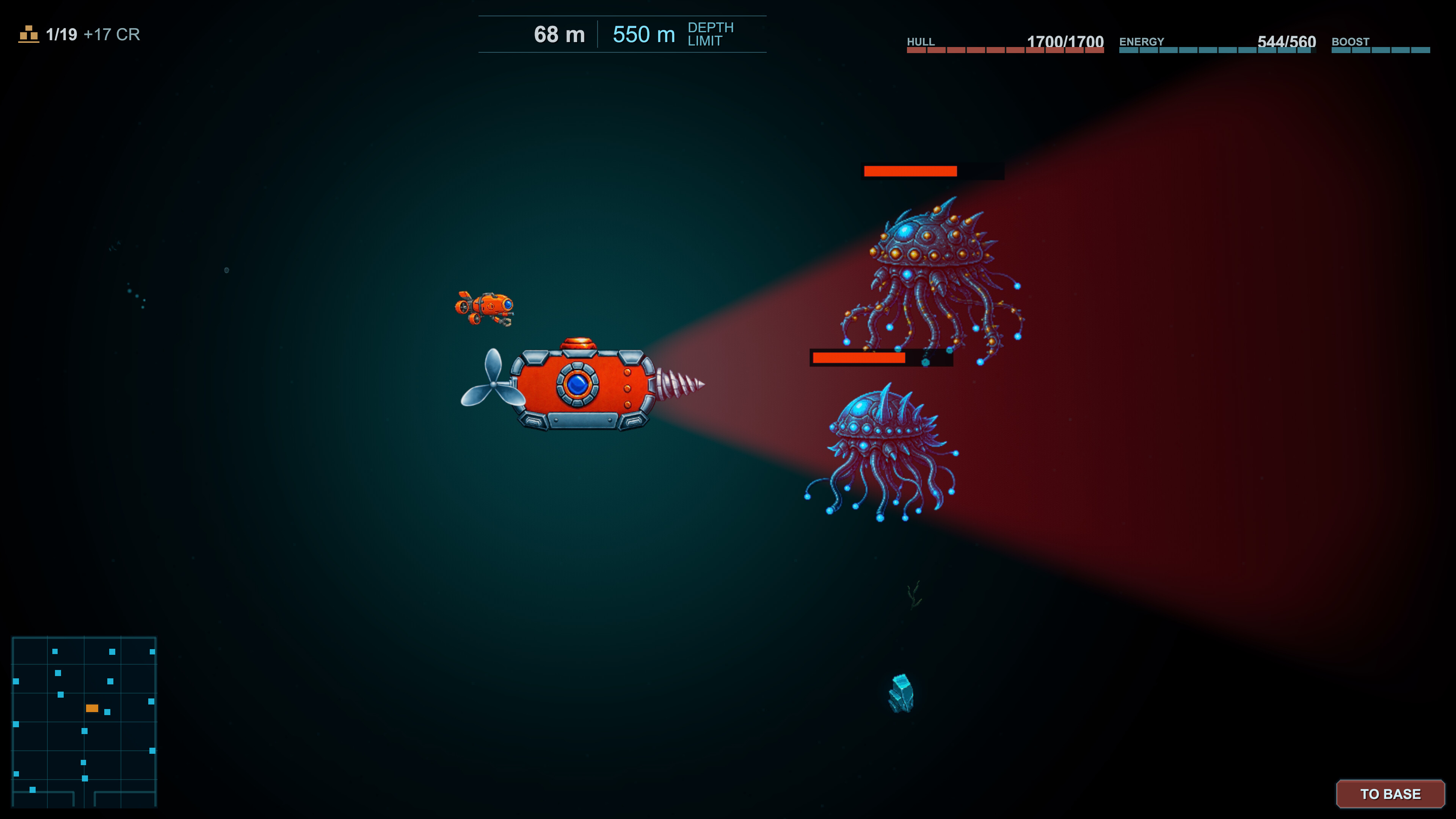 Abyss Driller: An Incremental Mining Game screenshot 2