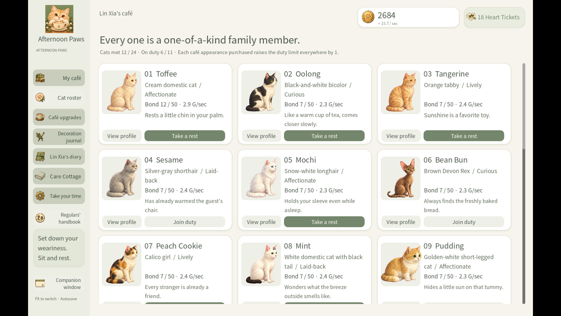 Afternoon Paws screenshot 2