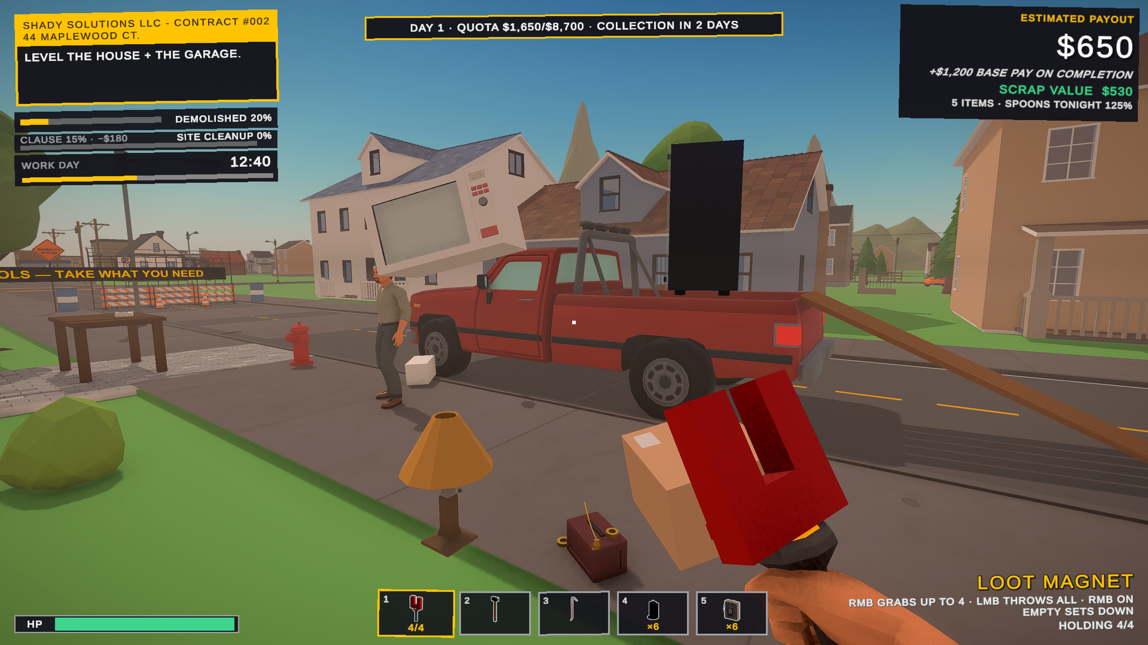 CONTRACT #001 screenshot 4