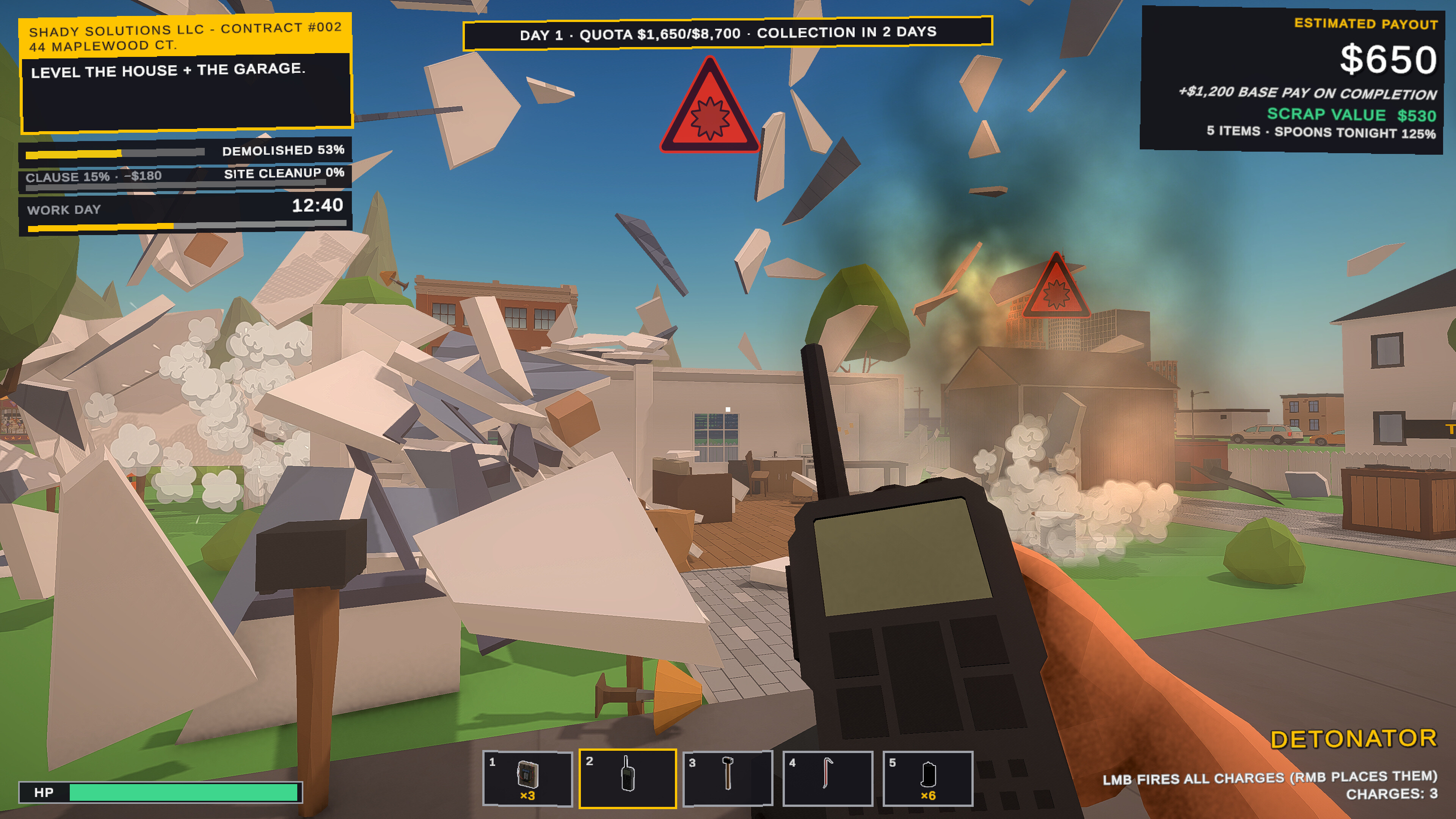 CONTRACT #001 screenshot 2