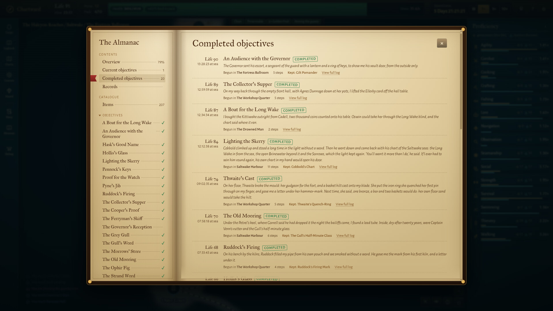 Chartward screenshot 2