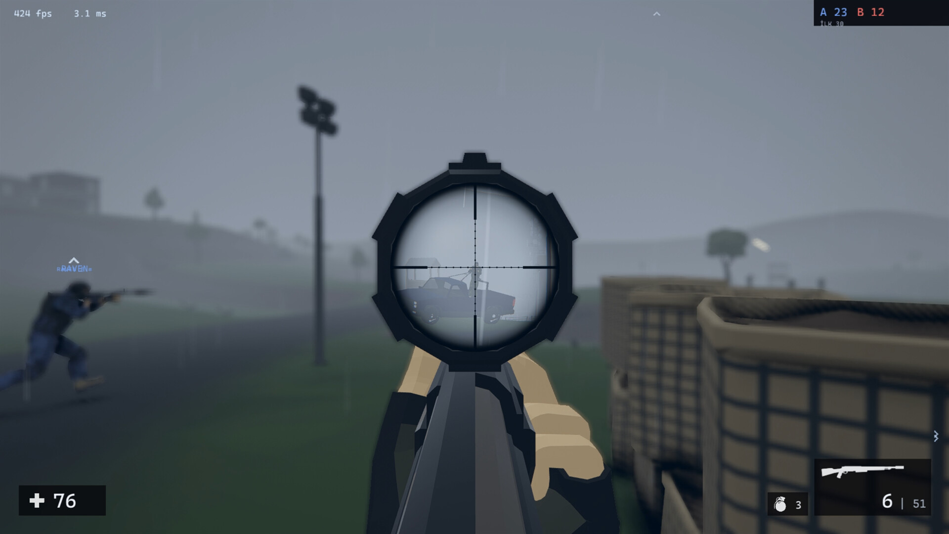 Flick Frag screenshot 1