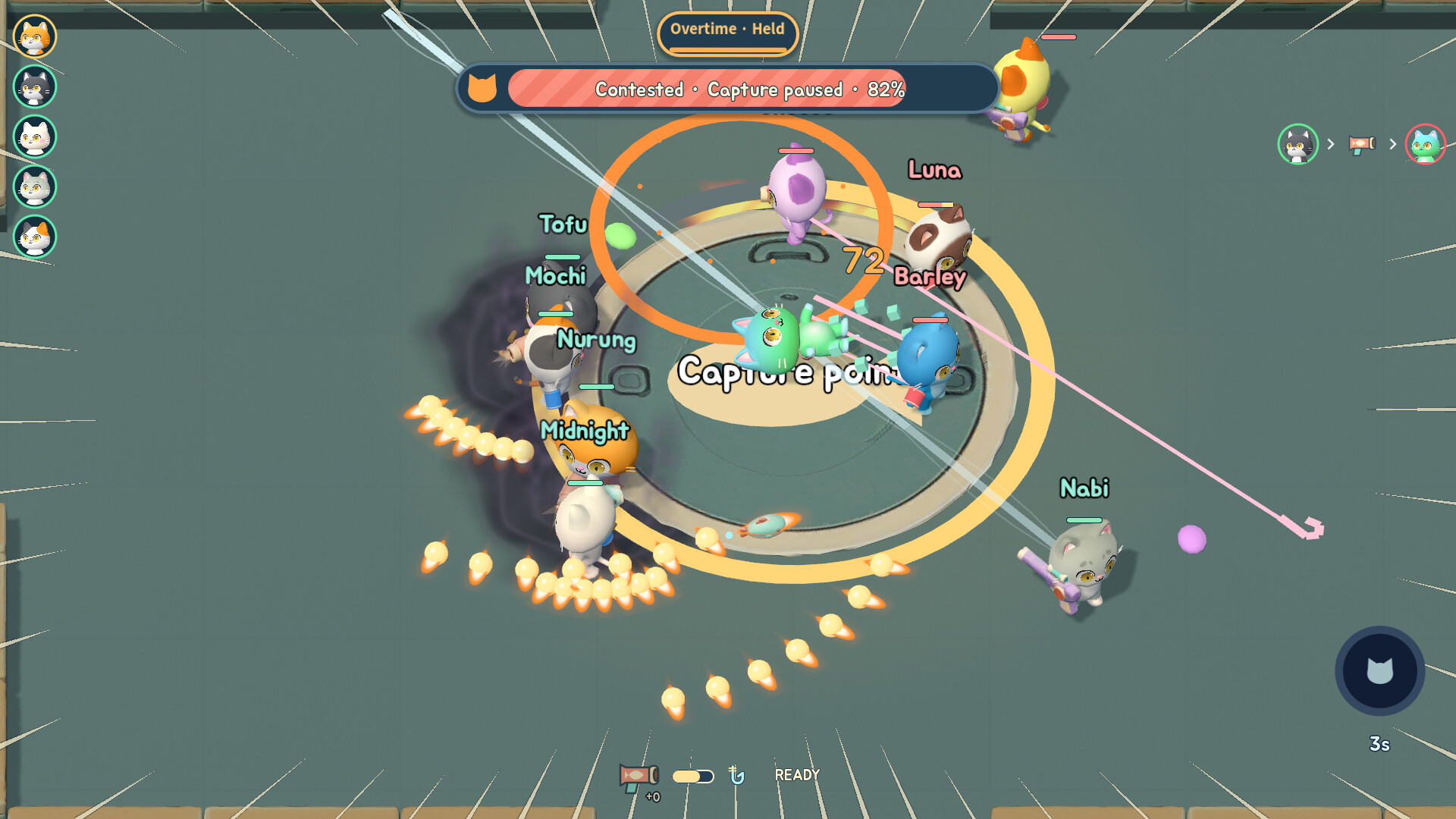 Meow Game: Survival Party screenshot 4